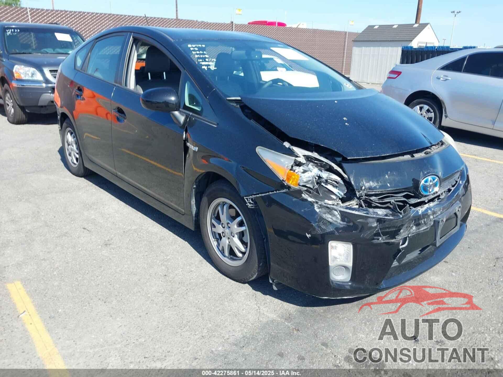 TOYOTA PRIUS 2010 - JTDKN3DU8A0075345
