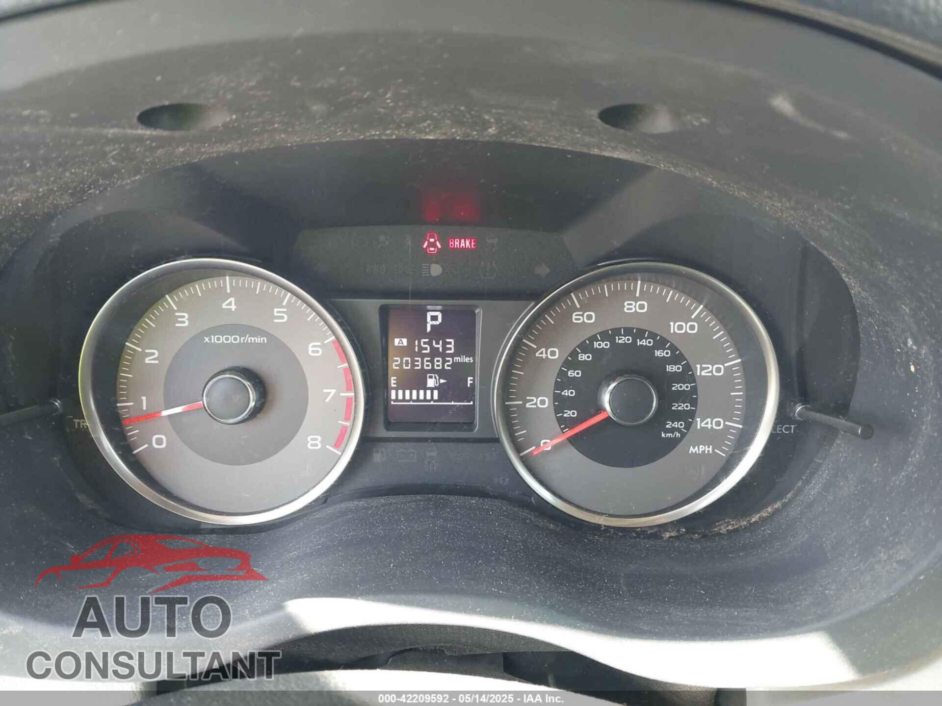 SUBARU FORESTER 2014 - JF2SJAHC0EH528433