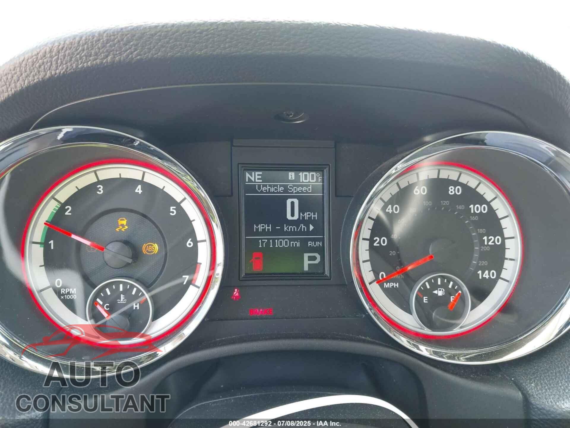 DODGE DURANGO 2012 - 1C4RDHDG1CC275493