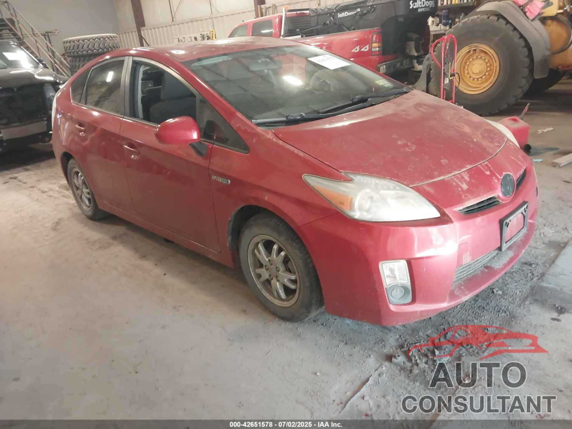 TOYOTA PRIUS 2010 - JTDKN3DU9A0071322