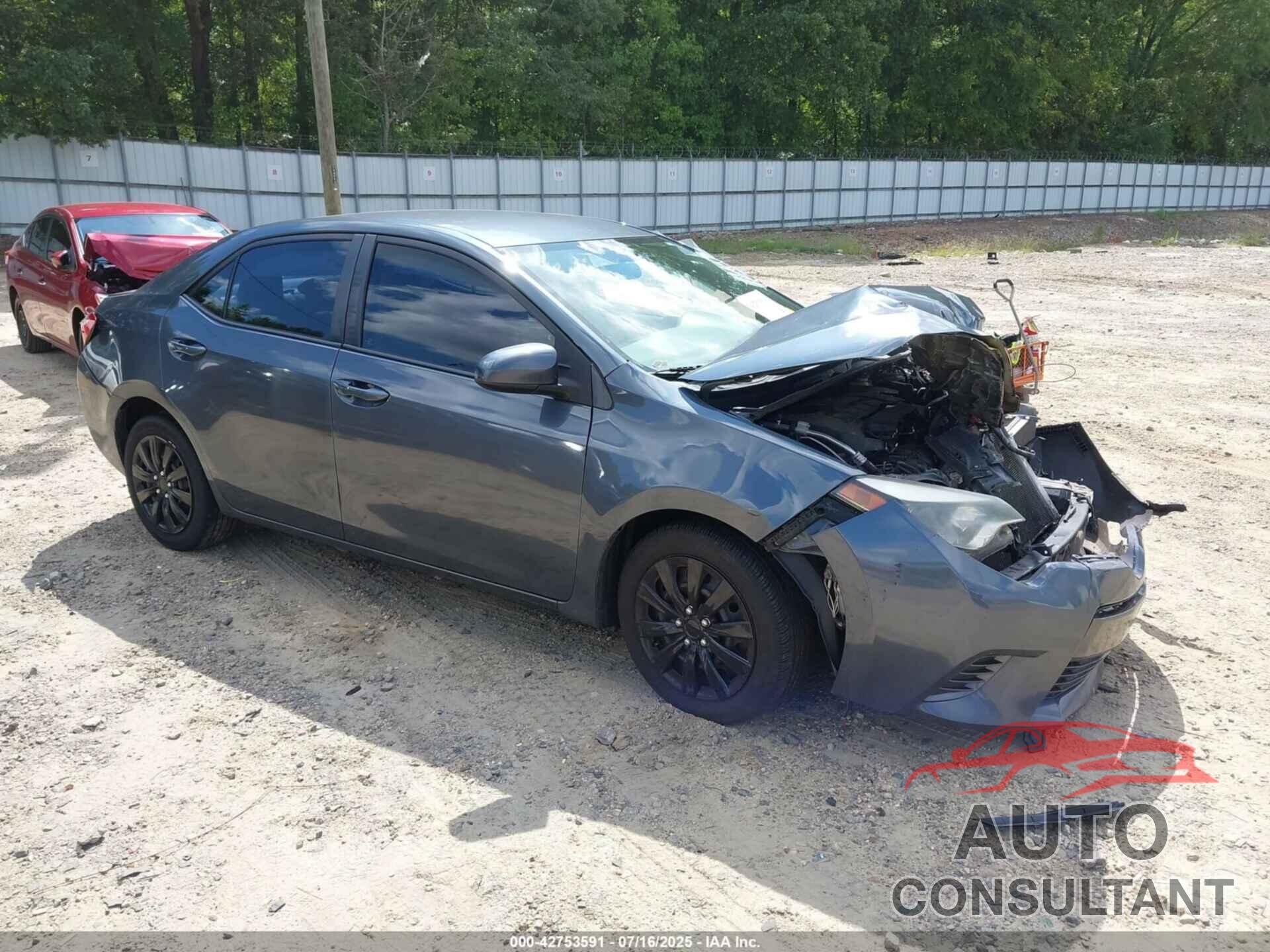 TOYOTA COROLLA 2016 - 2T1BURHE2GC558546