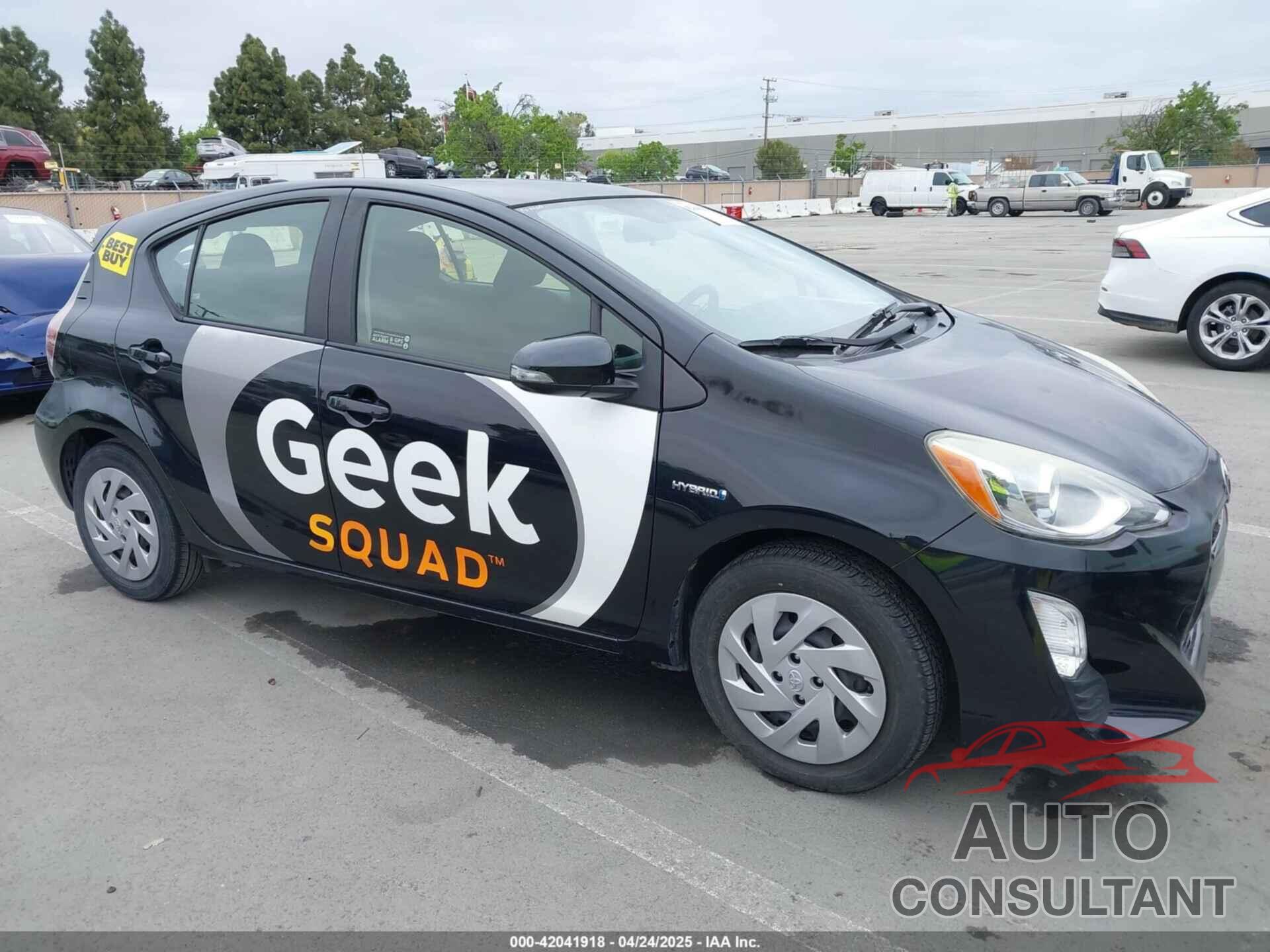 TOYOTA PRIUS C 2016 - JTDKDTB3XG1119782