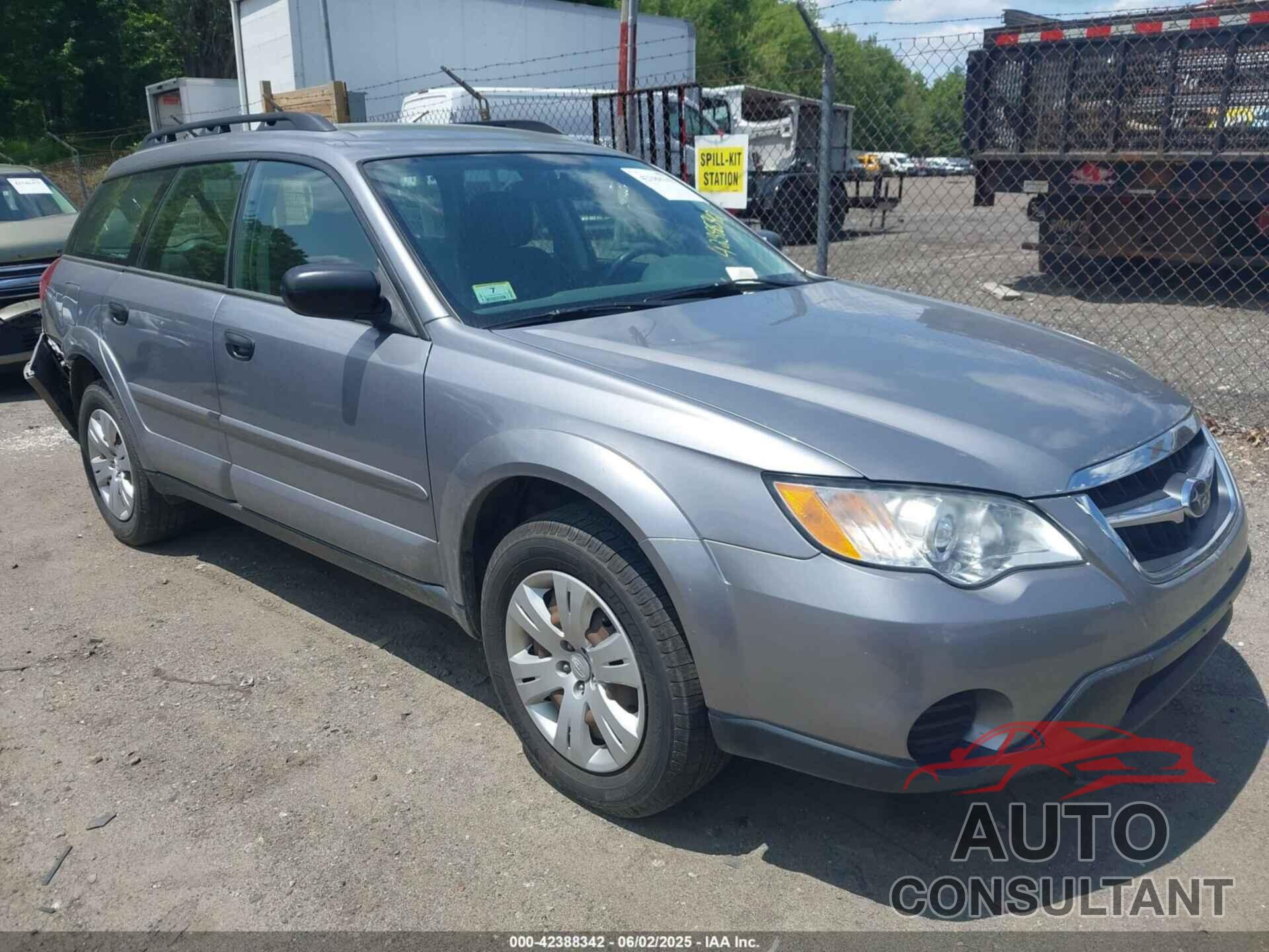 SUBARU OUTBACK 2009 - 4S4BP60C097336698