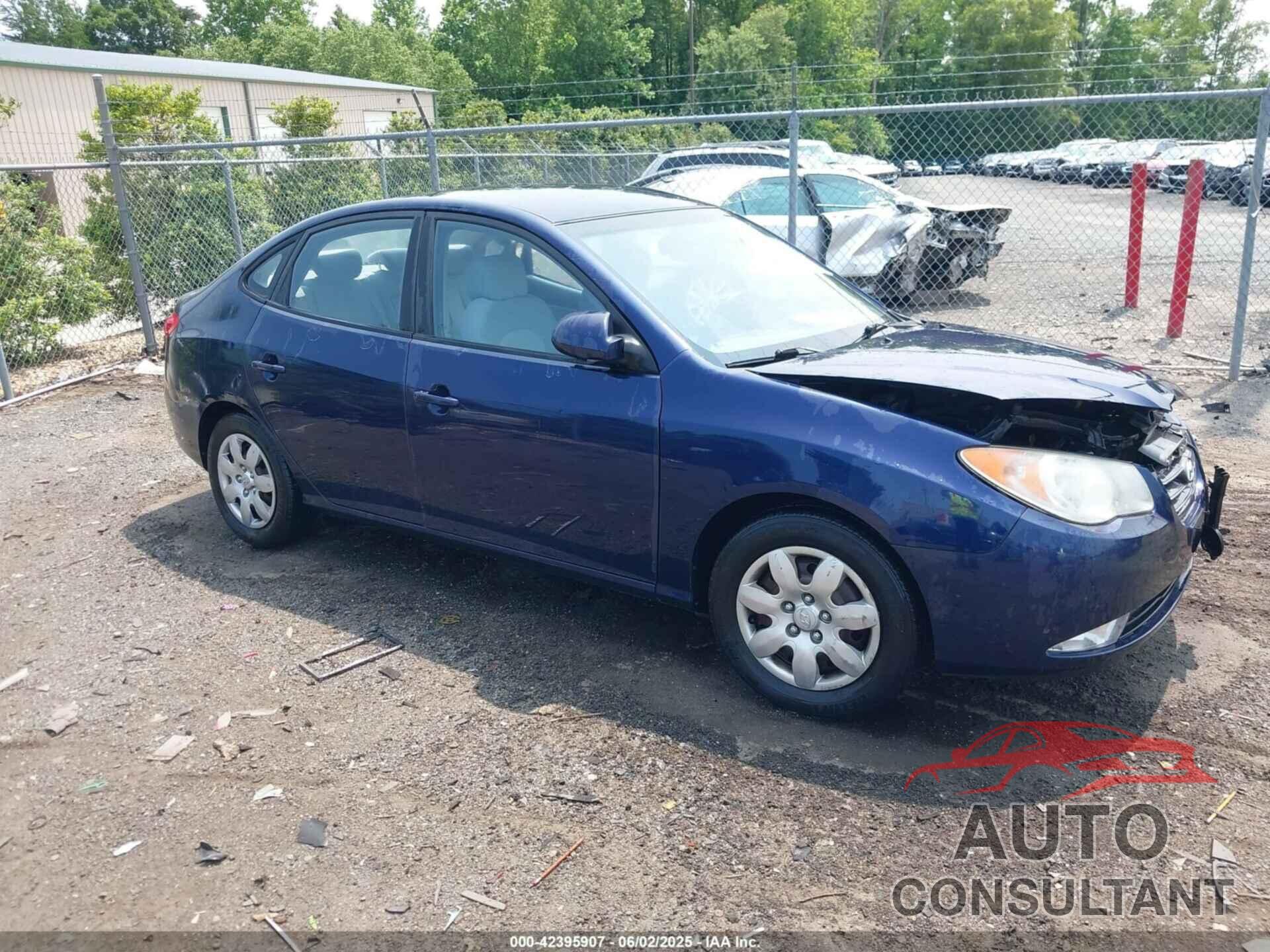 HYUNDAI ELANTRA 2009 - KMHDU46D99U597299