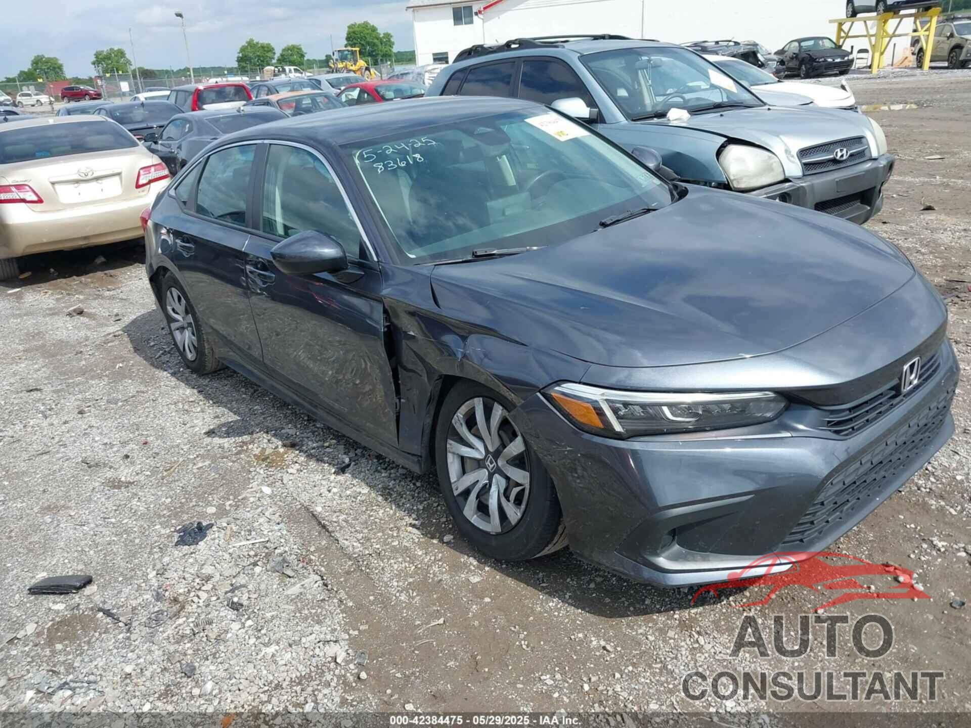 HONDA CIVIC 2022 - 2HGFE2F27NH522953