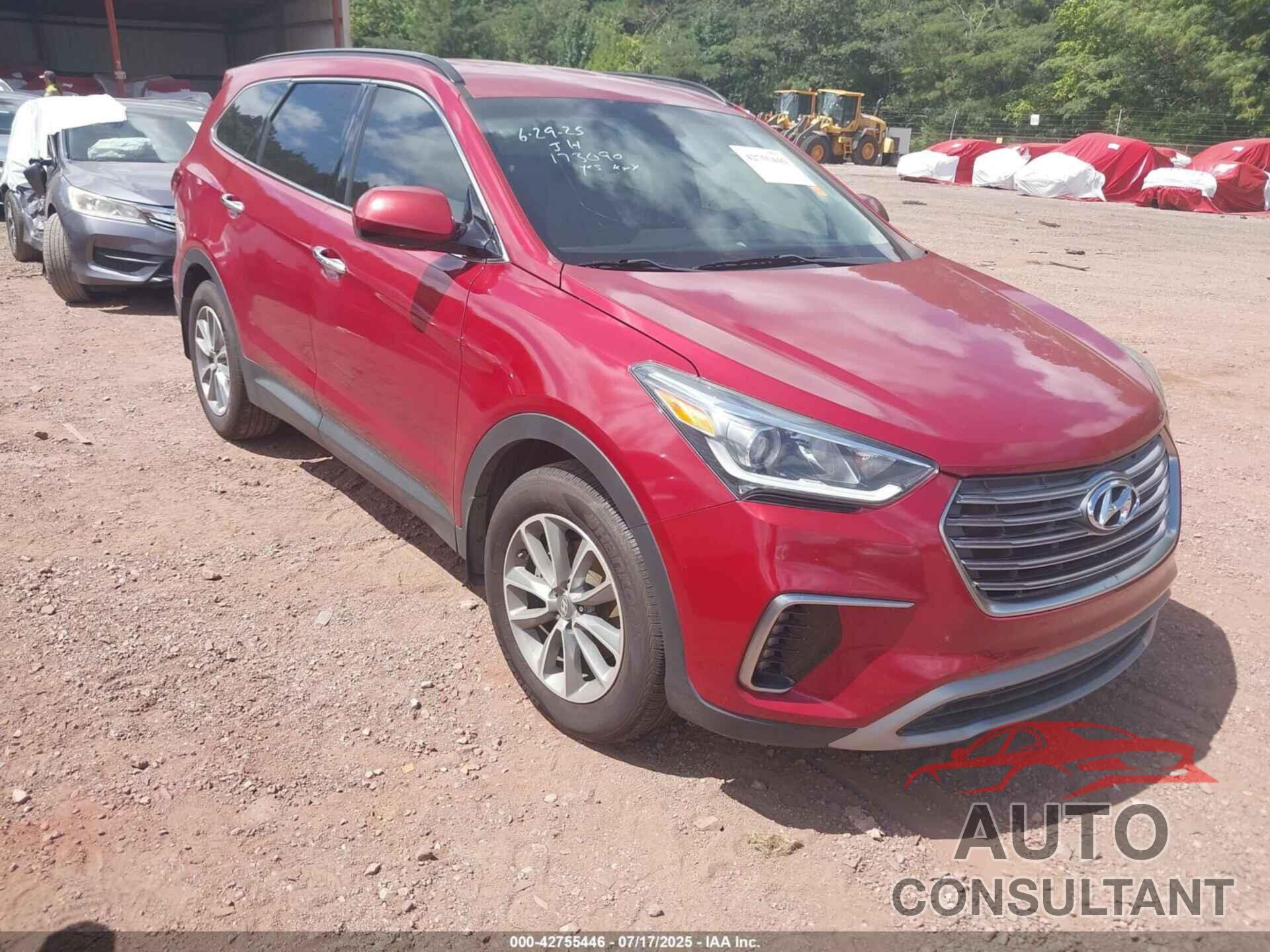 HYUNDAI SANTA FE 2018 - KM8SM4HF1JU258935
