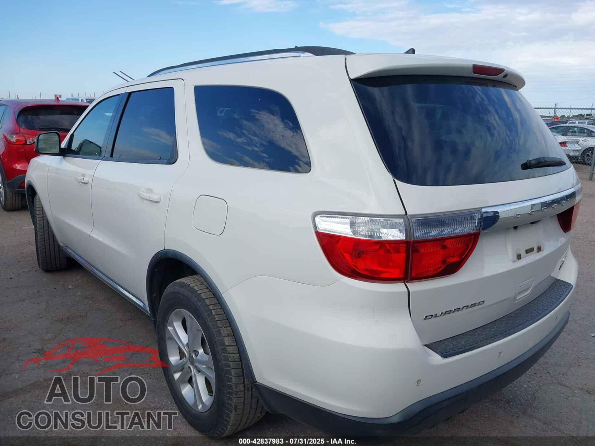 DODGE DURANGO 2012 - 1C4RDHDG1CC126548