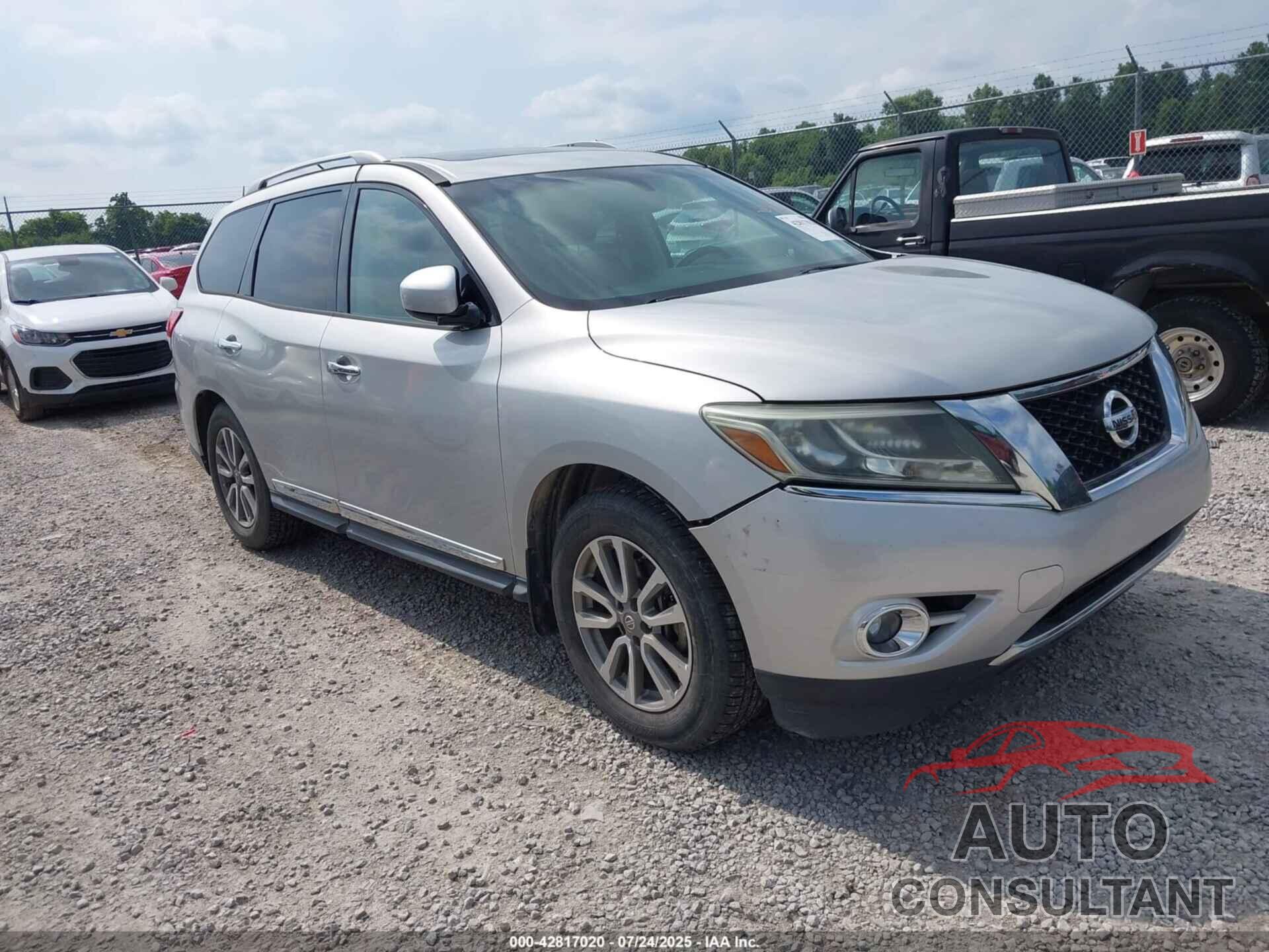 NISSAN PATHFINDER 2014 - 5N1AR2MN6EC735904