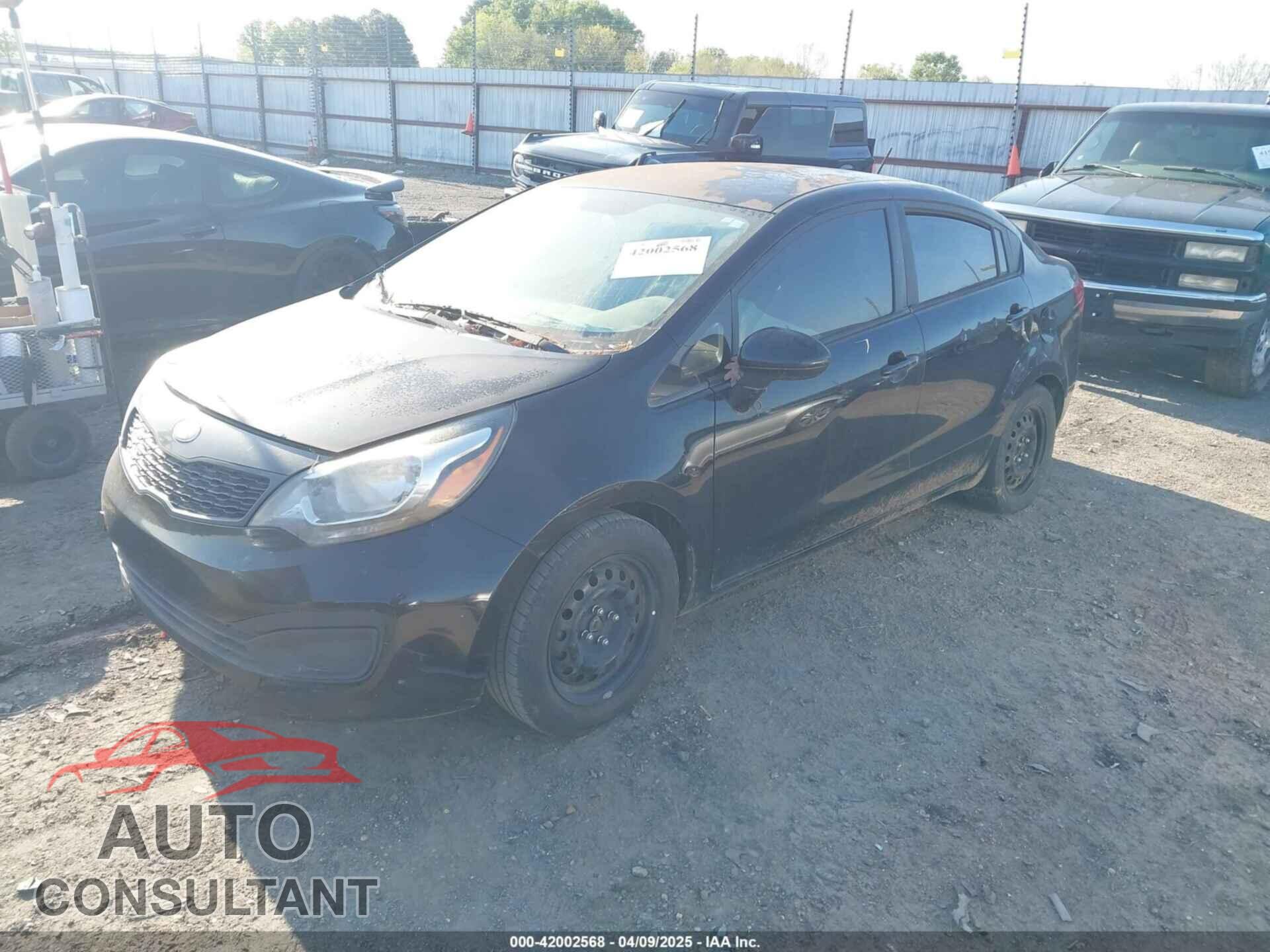 KIA RIO 2013 - KNADM4A37D6232777