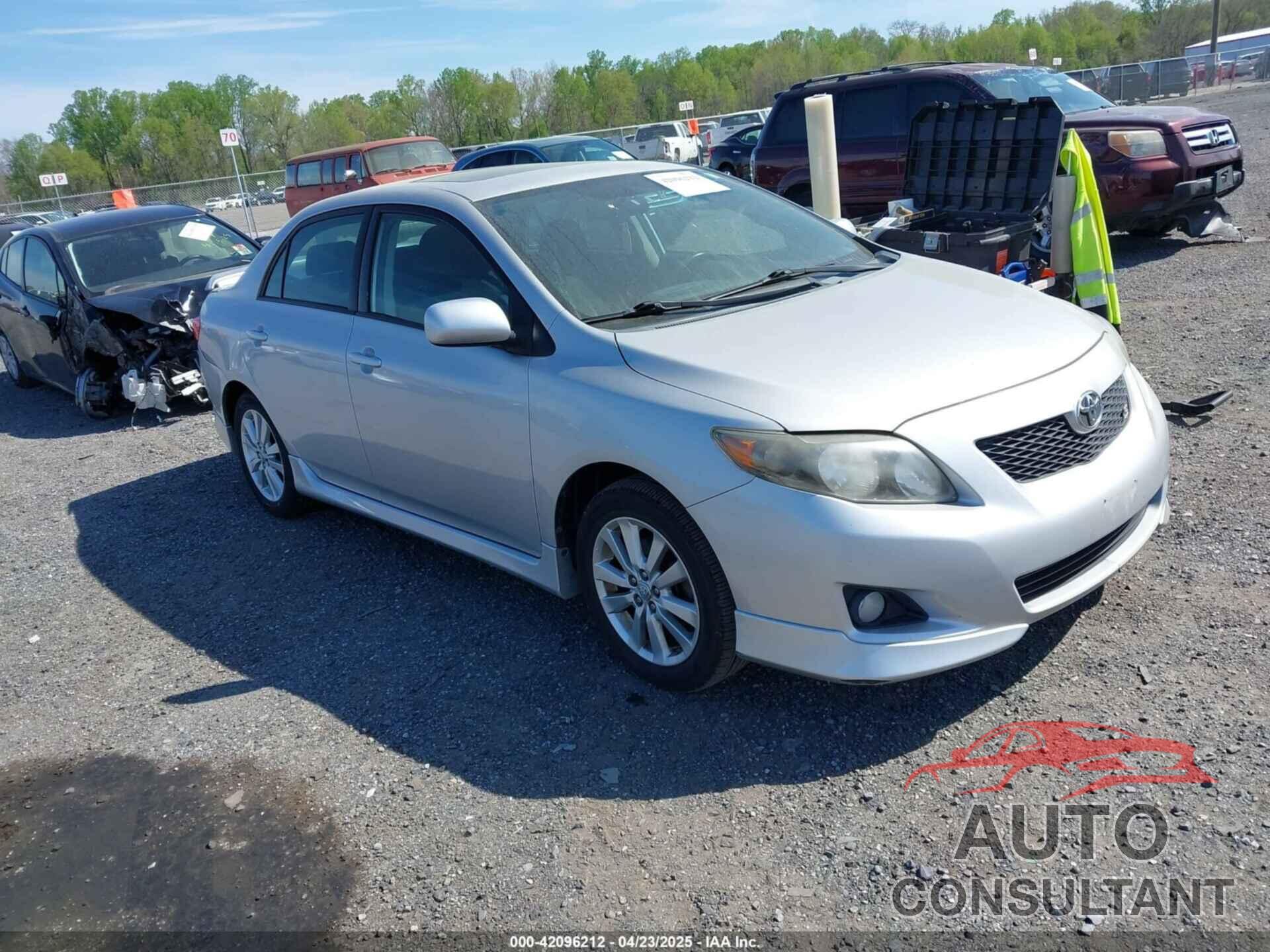 TOYOTA COROLLA 2010 - 2T1BU4EE6AC334758