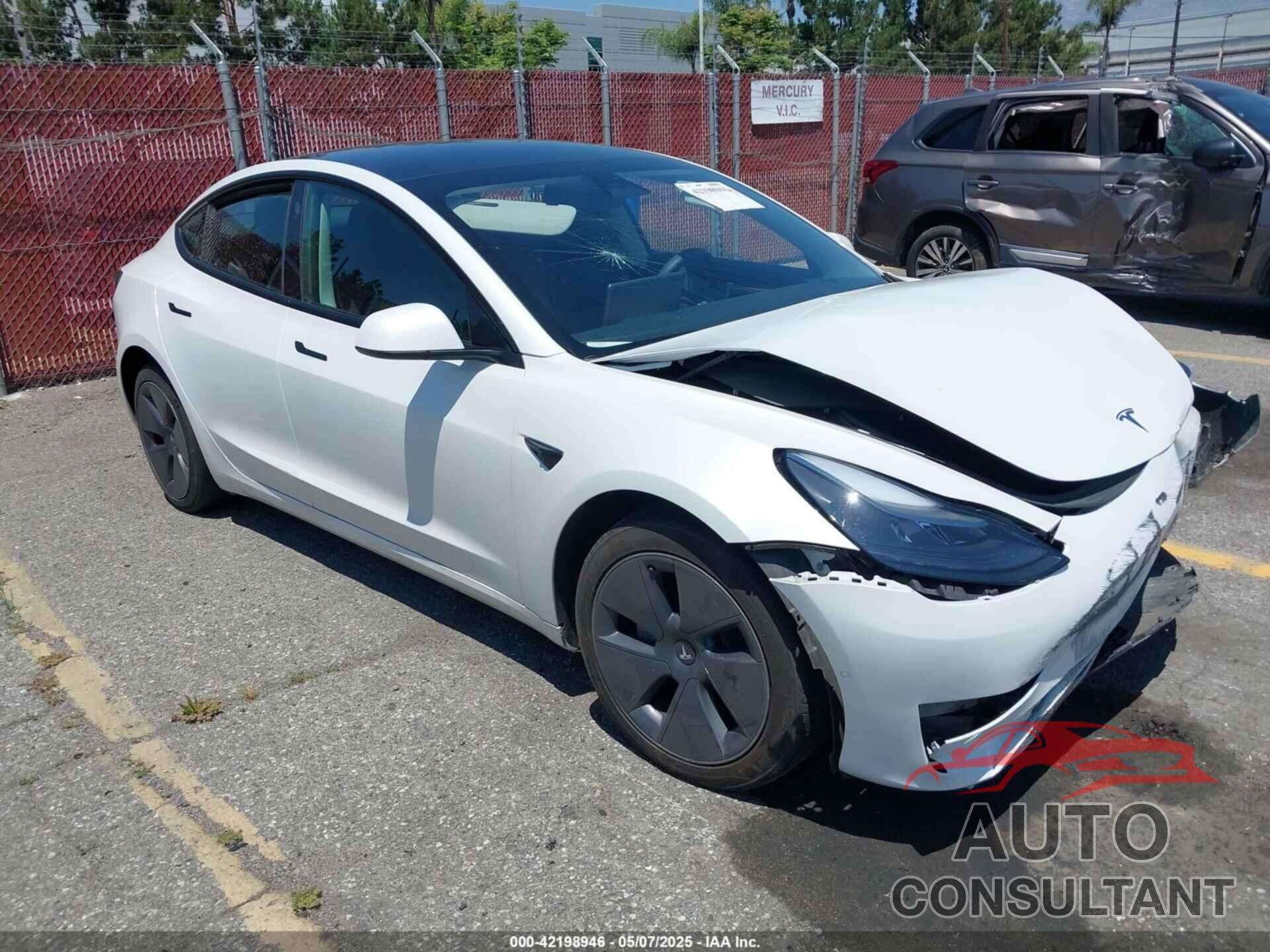 TESLA MODEL 3 2022 - 5YJ3E1EA6NF332281