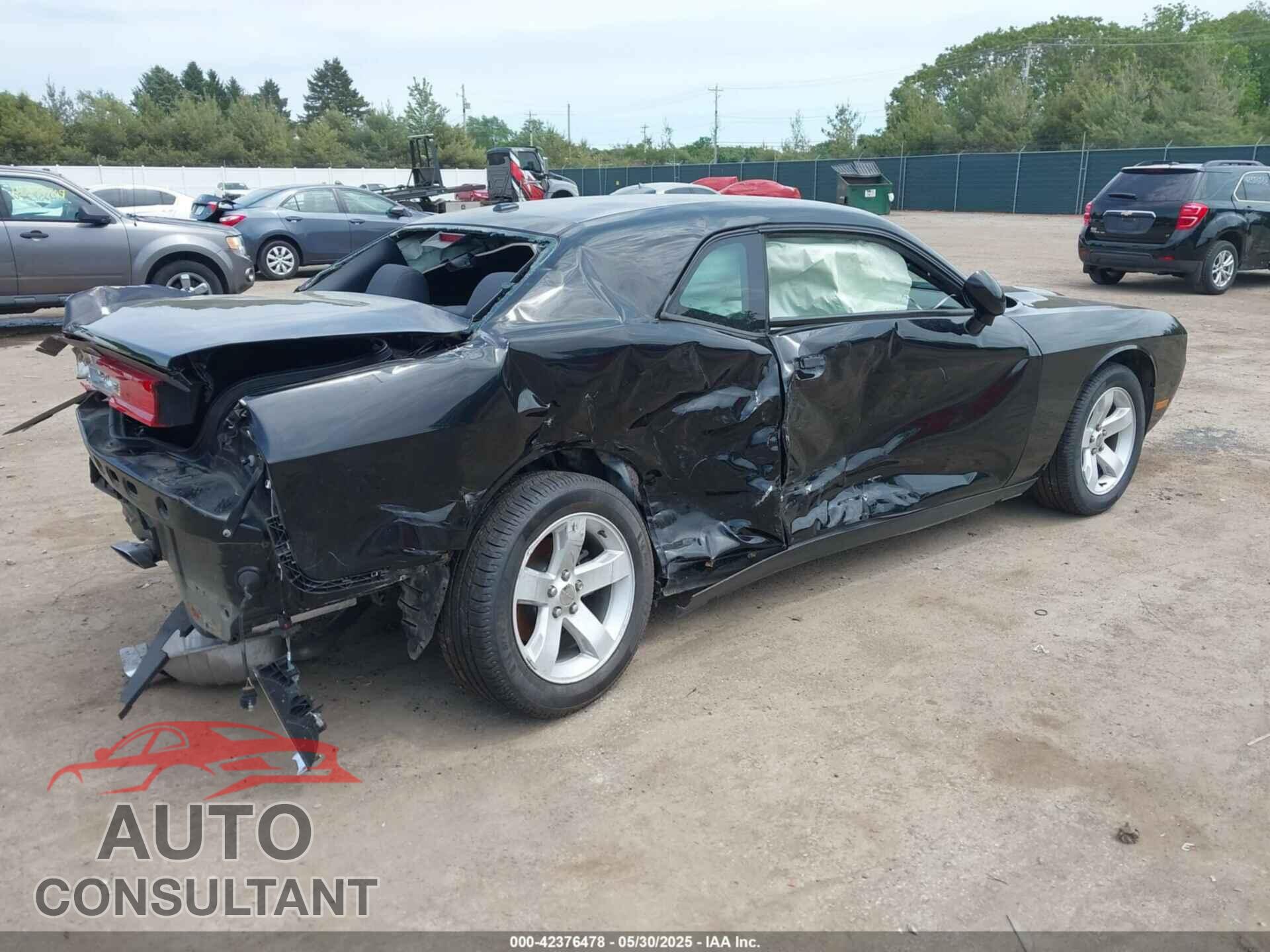 DODGE CHALLENGER 2012 - 2C3CDYAG7CH130972