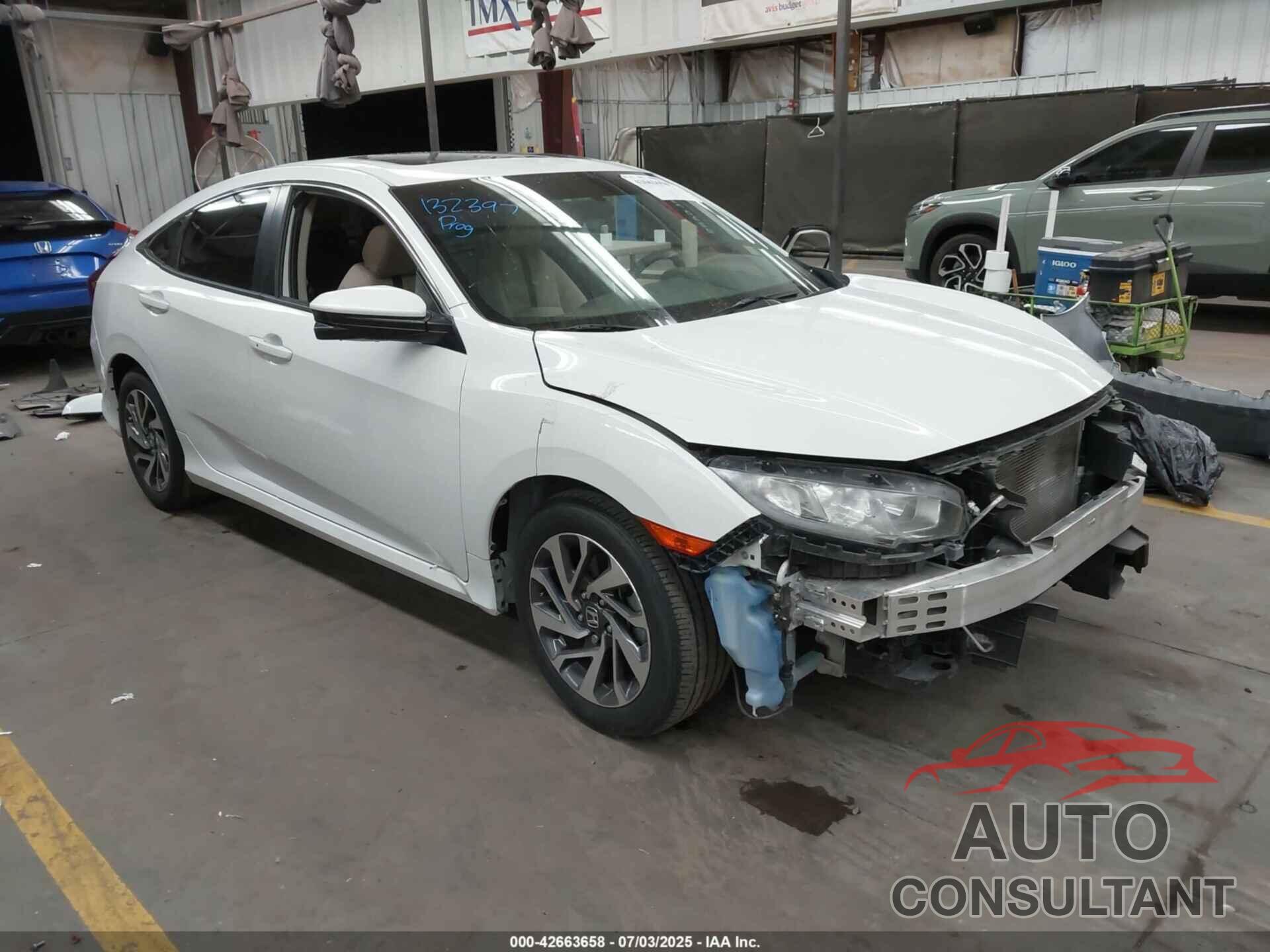 HONDA CIVIC 2018 - 2HGFC2F75JH569636