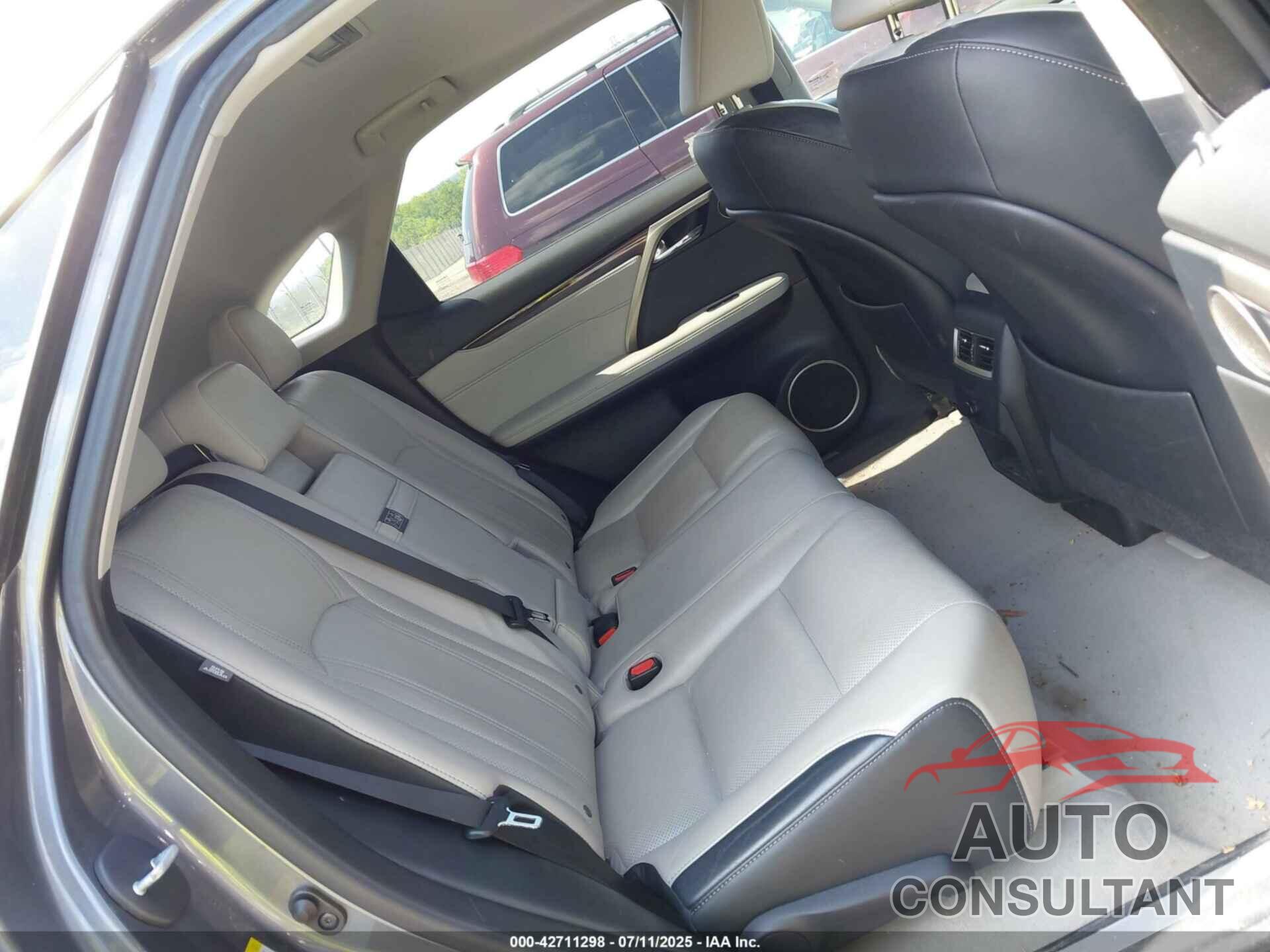 LEXUS RX 350 2016 - 2T2BZMCA6GC023255