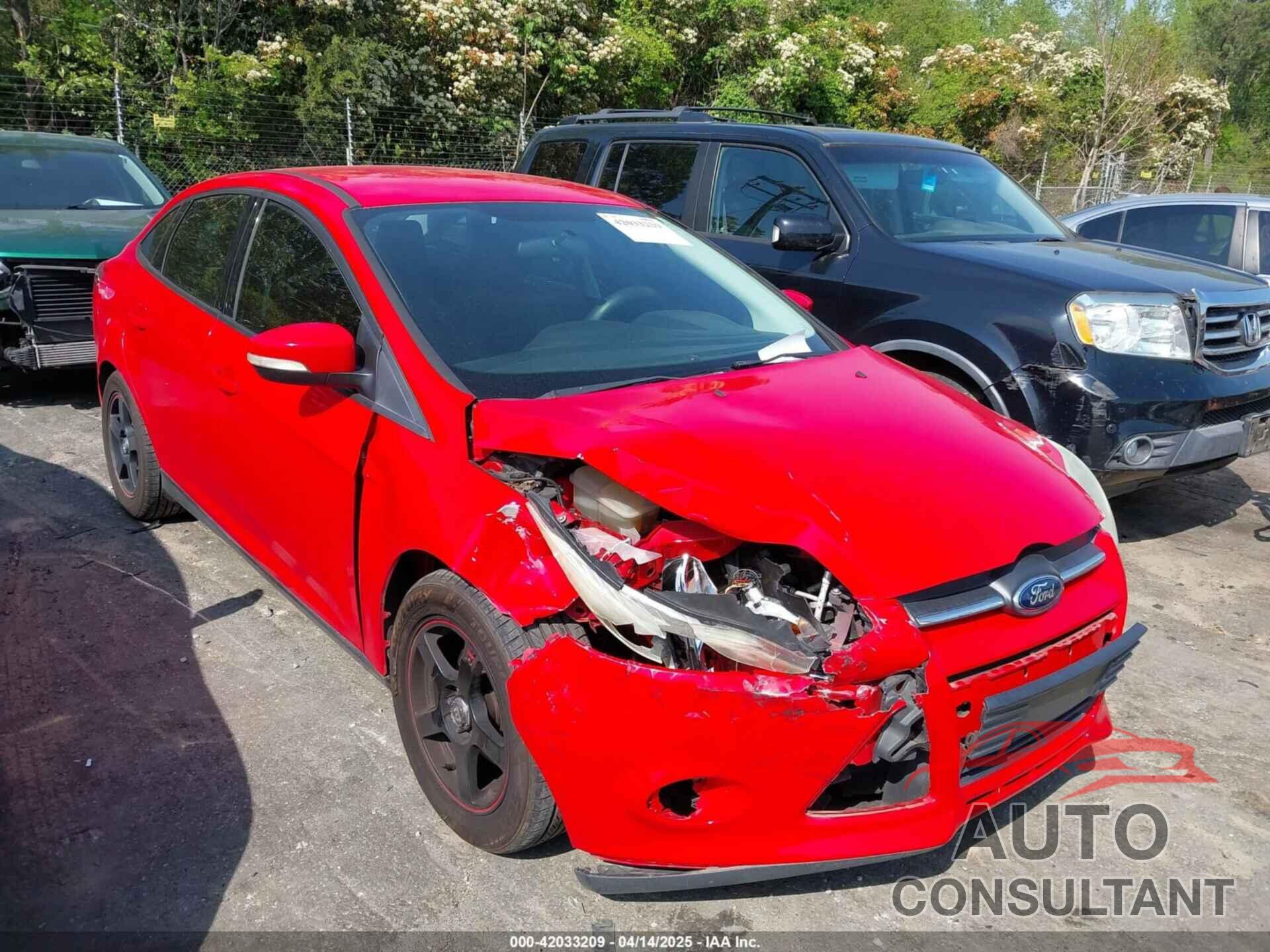 FORD FOCUS 2014 - 1FADP3F26EL284012