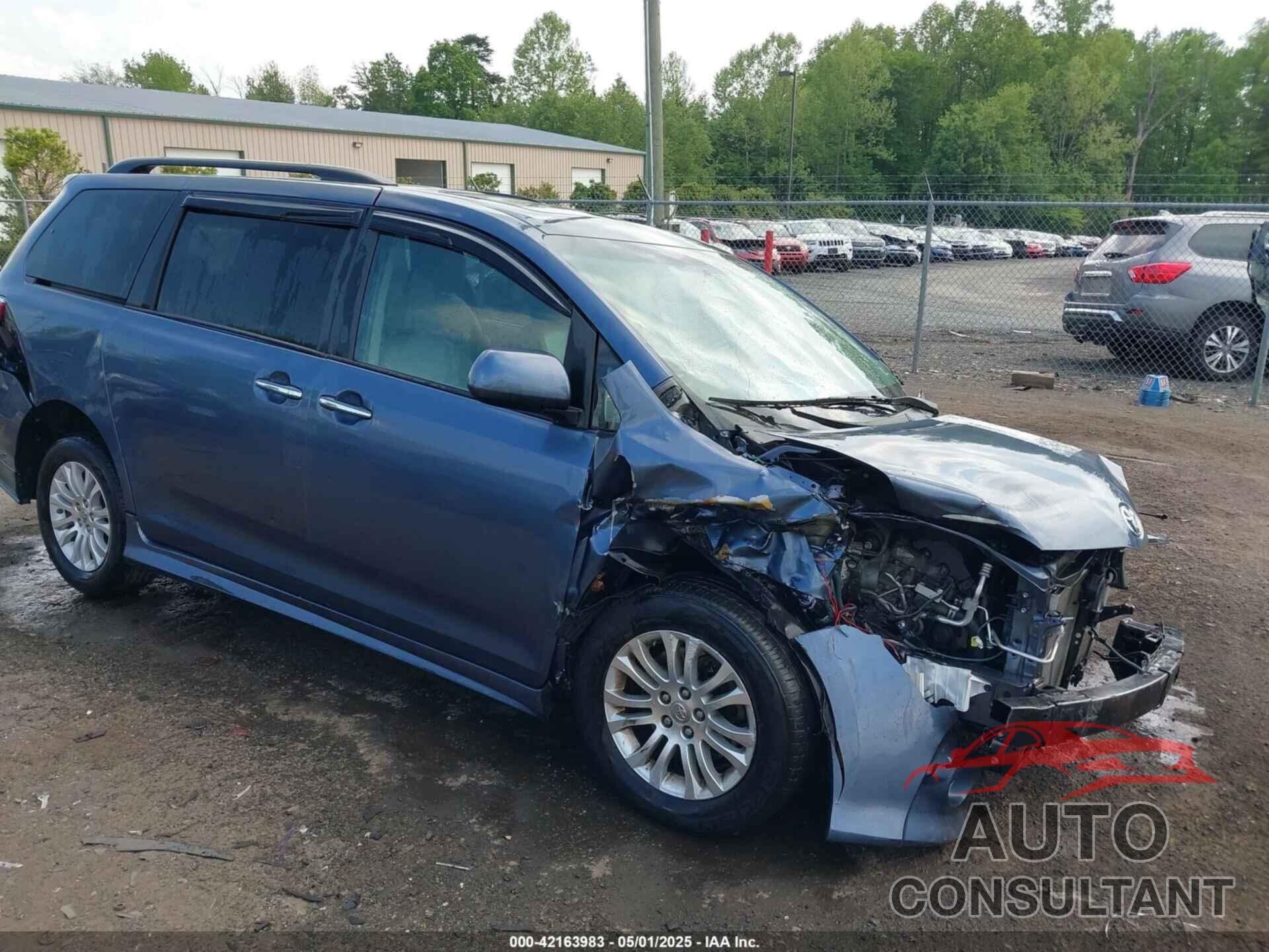 TOYOTA SIENNA 2016 - 5TDYK3DC2GS739042