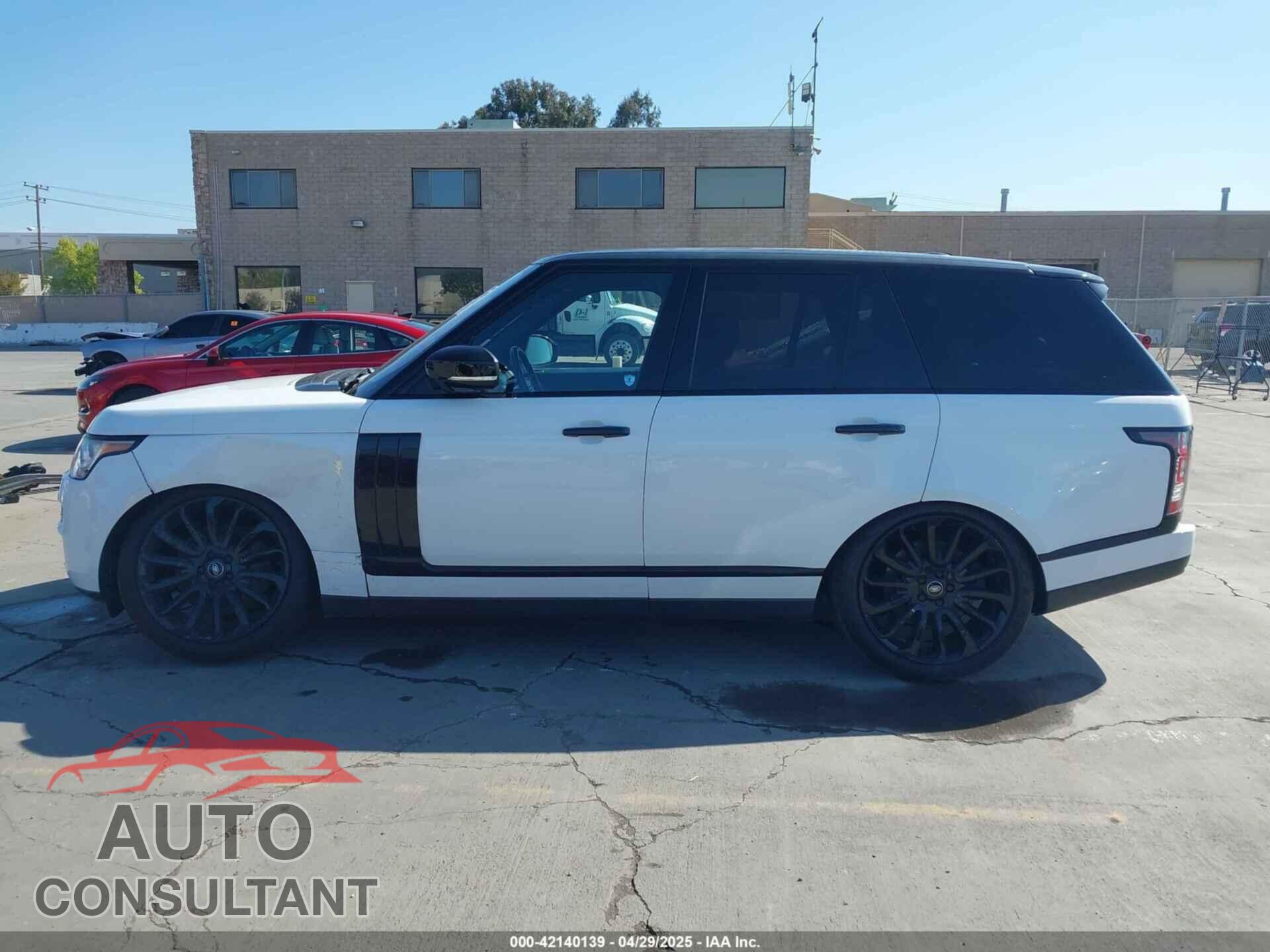 LAND ROVER RANGE ROVER 2015 - SALGS2TF0FA203535