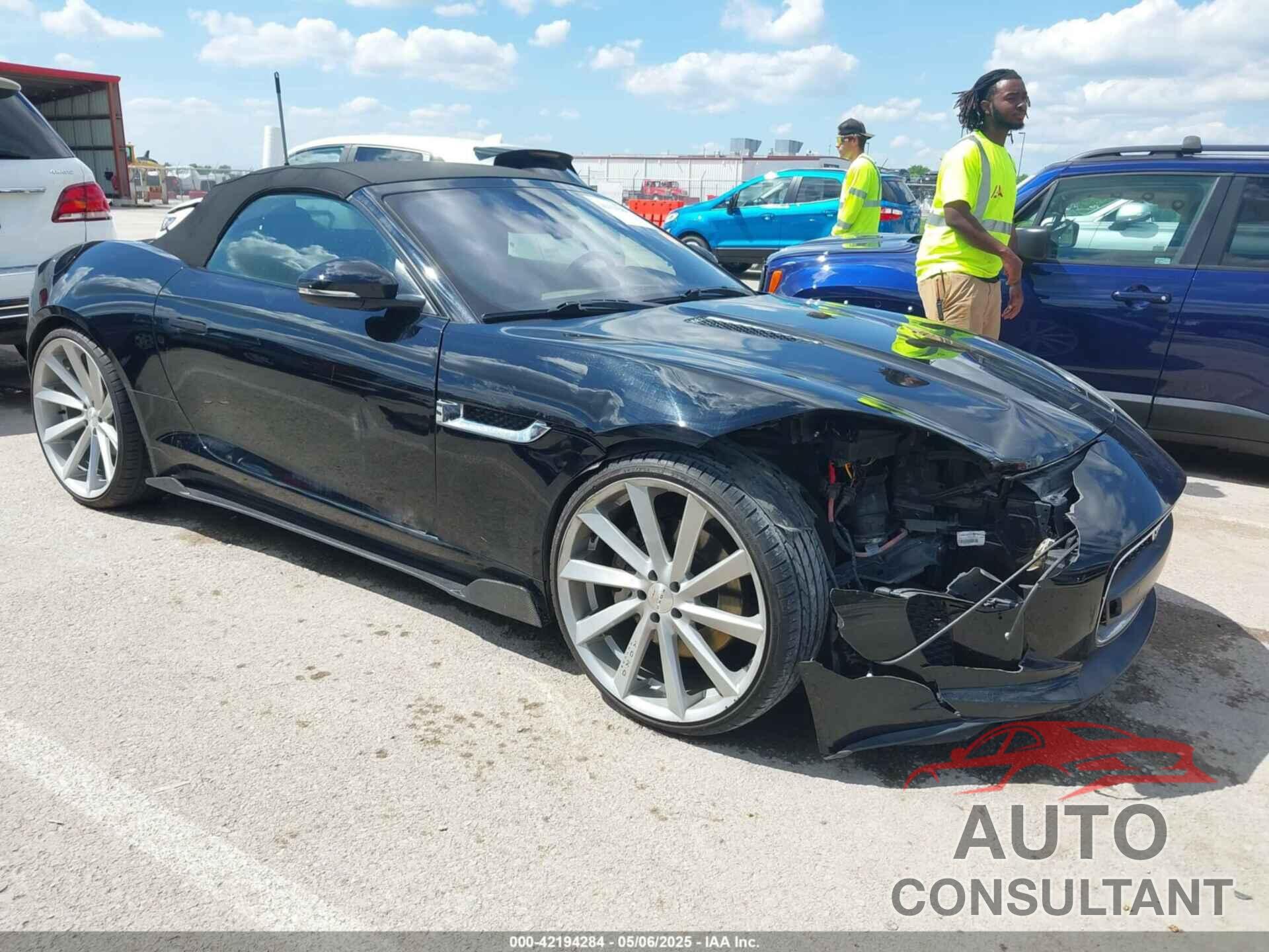 JAGUAR F-TYPE 2017 - SAJWA6ET3H8K42339