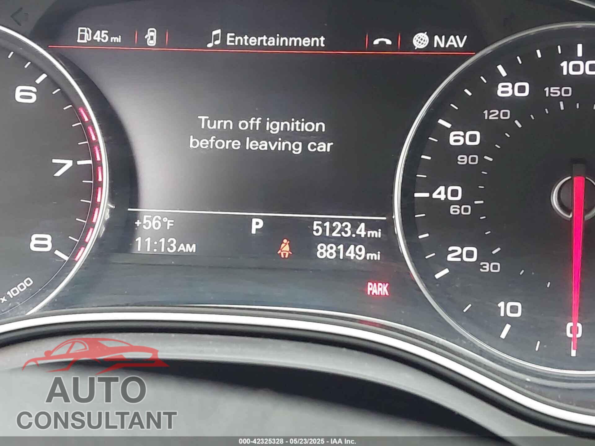 AUDI A6 2013 - WAUHGAFC1DN138836