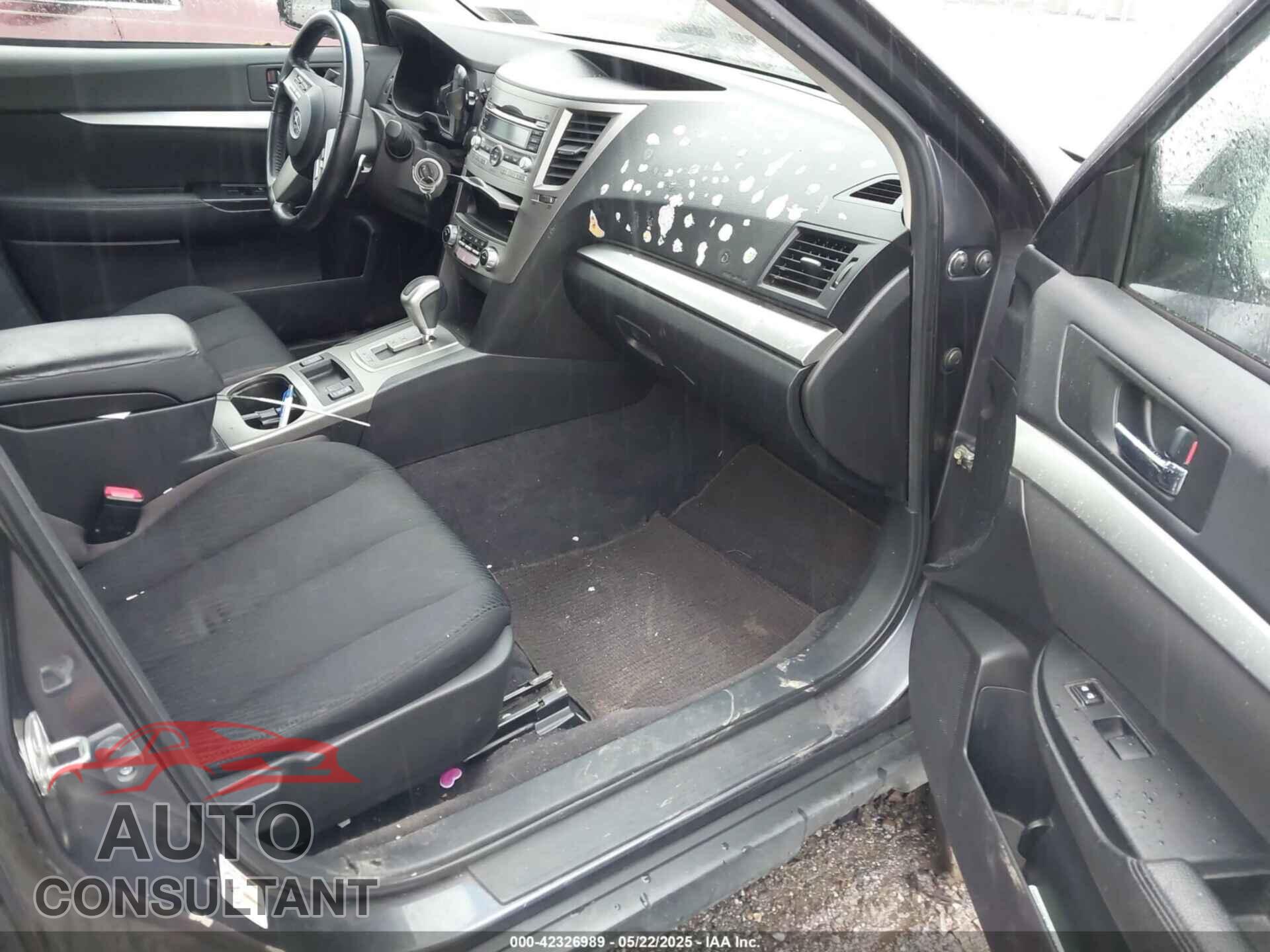 SUBARU OUTBACK 2010 - 4S4BRBCC8A3329542