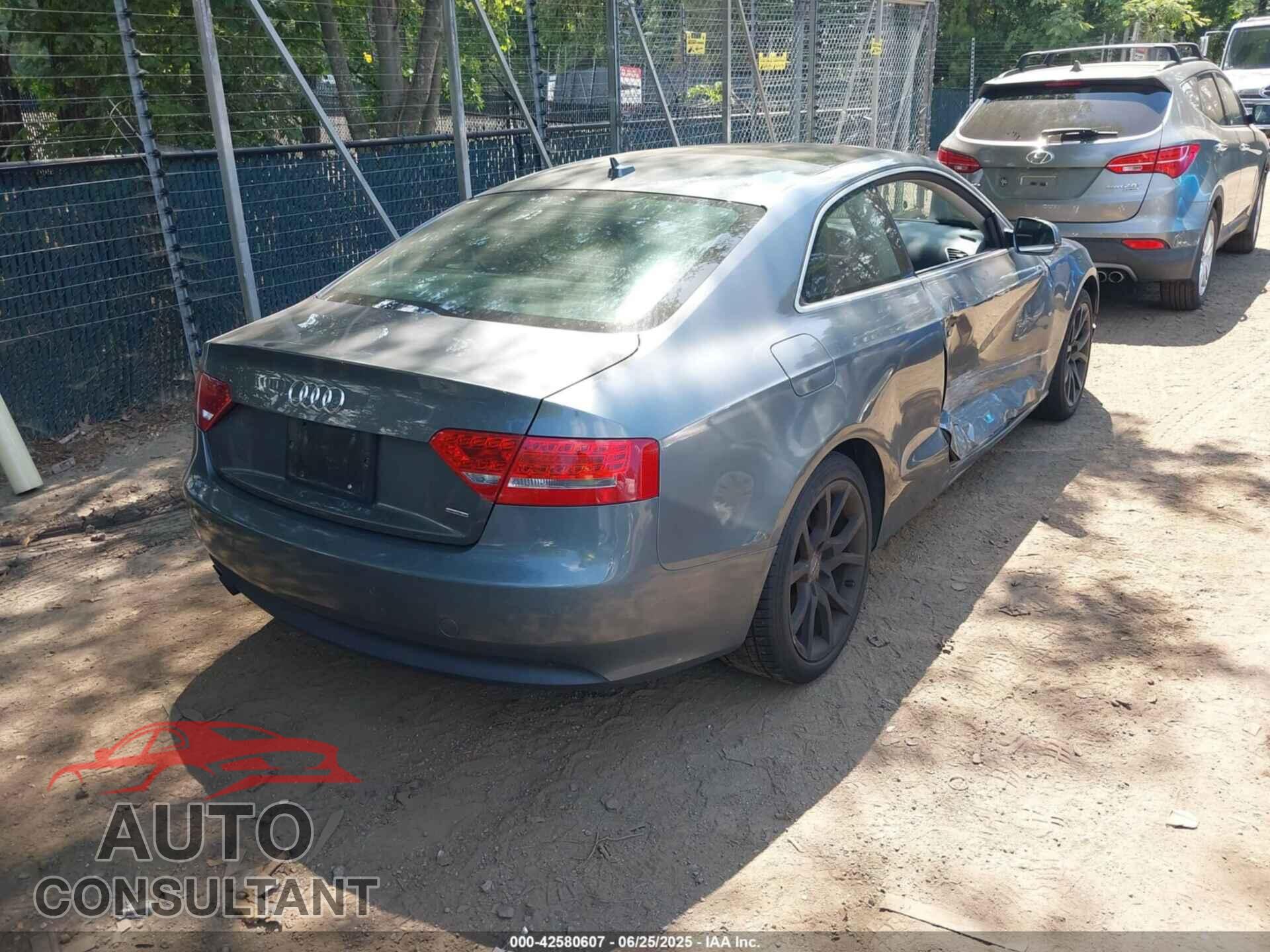 AUDI A5 2012 - WAULFAFR9CA023697