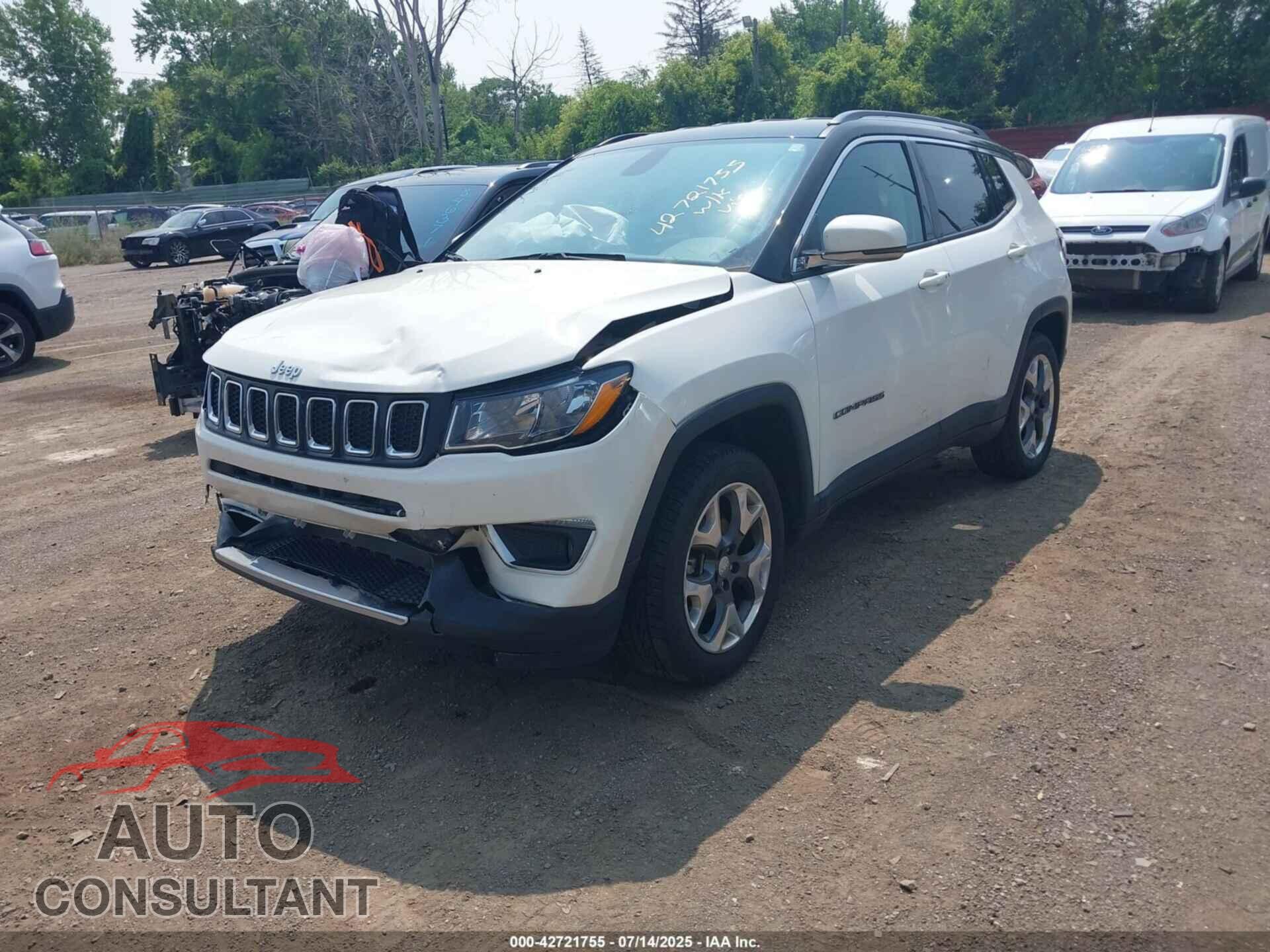 JEEP COMPASS 2019 - 3C4NJDCB7KT827166