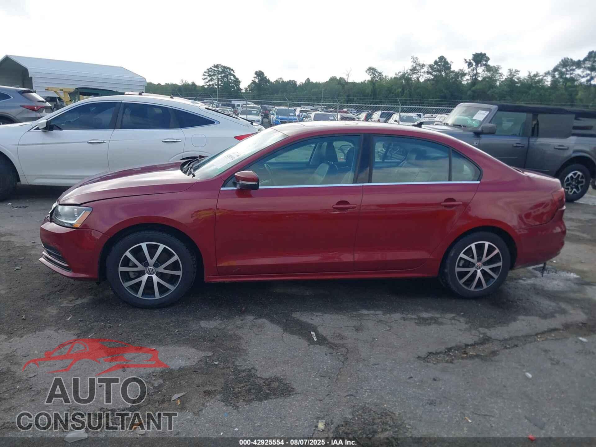 VOLKSWAGEN JETTA 2017 - 3VWDB7AJ3HM314940