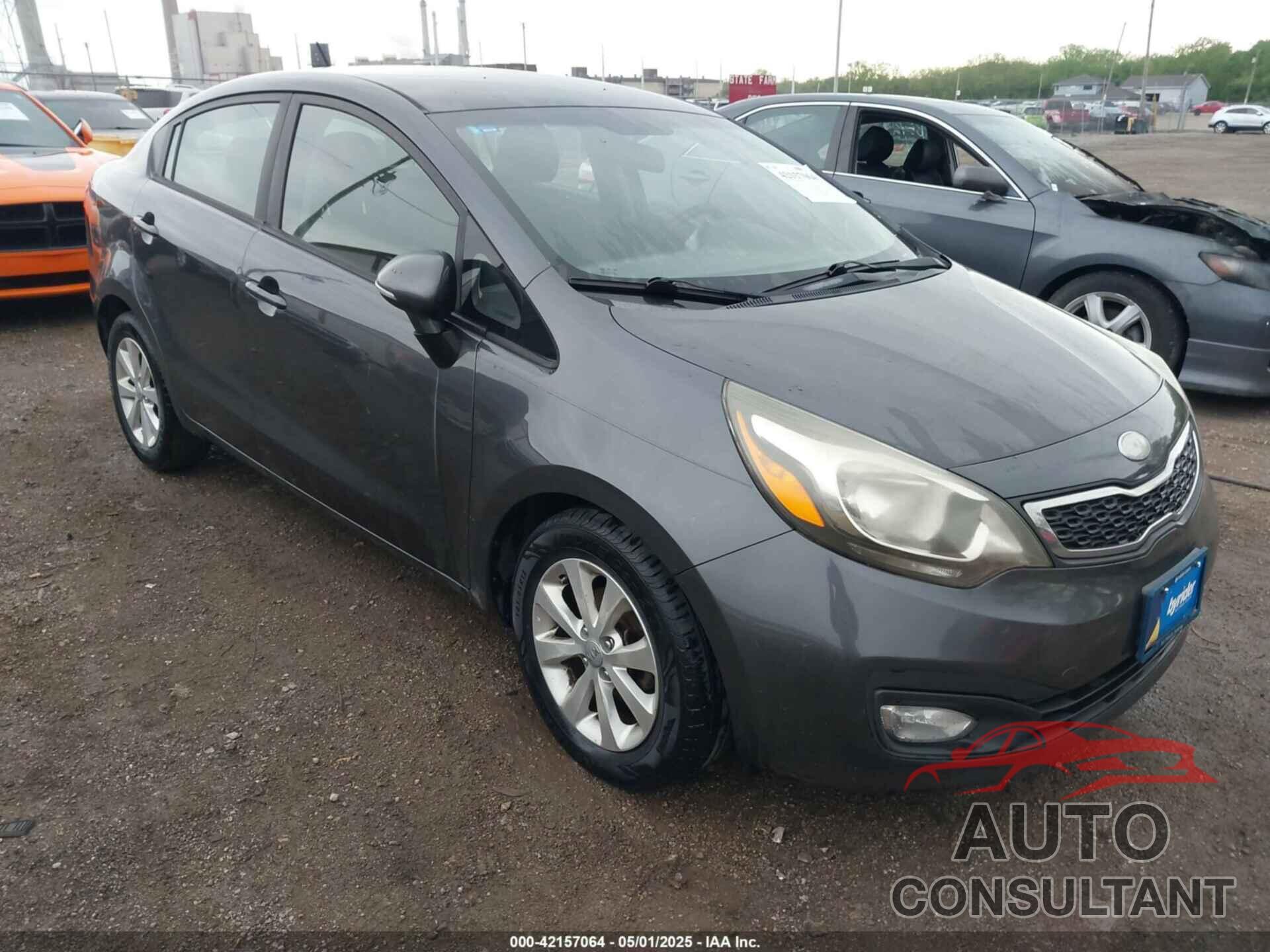 KIA RIO 2013 - KNADN4A34D6195653