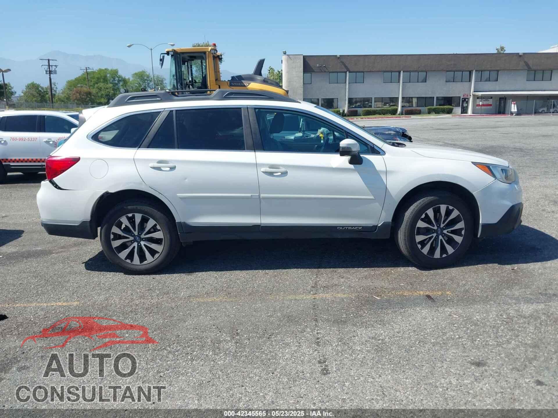 SUBARU OUTBACK 2017 - 4S4BSAKC0H3312129