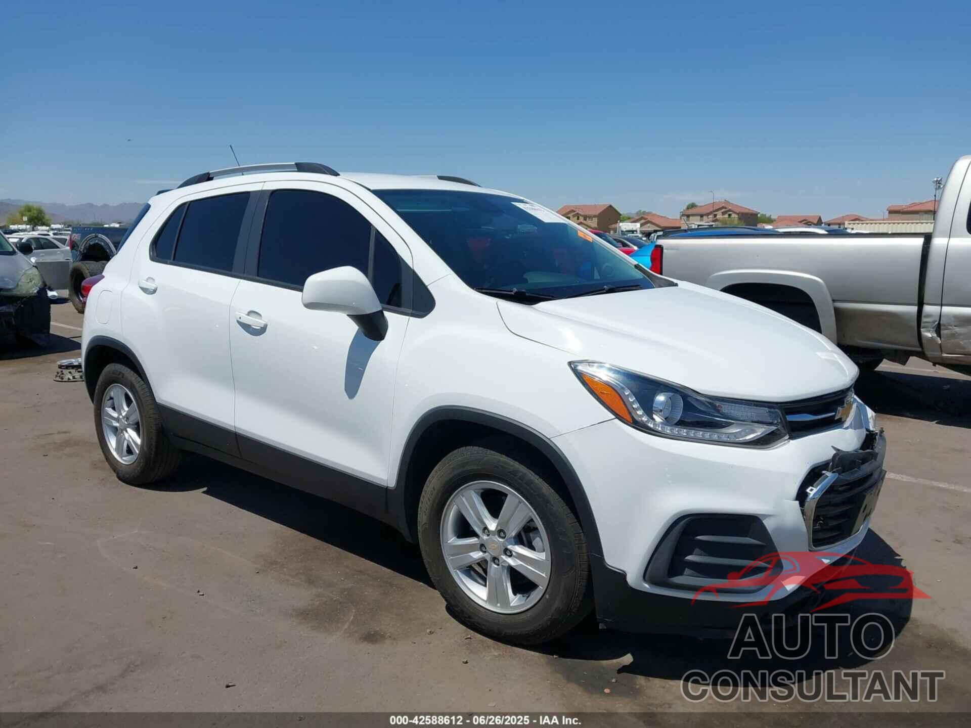 CHEVROLET TRAX 2022 - KL7CJLSM2NB516641