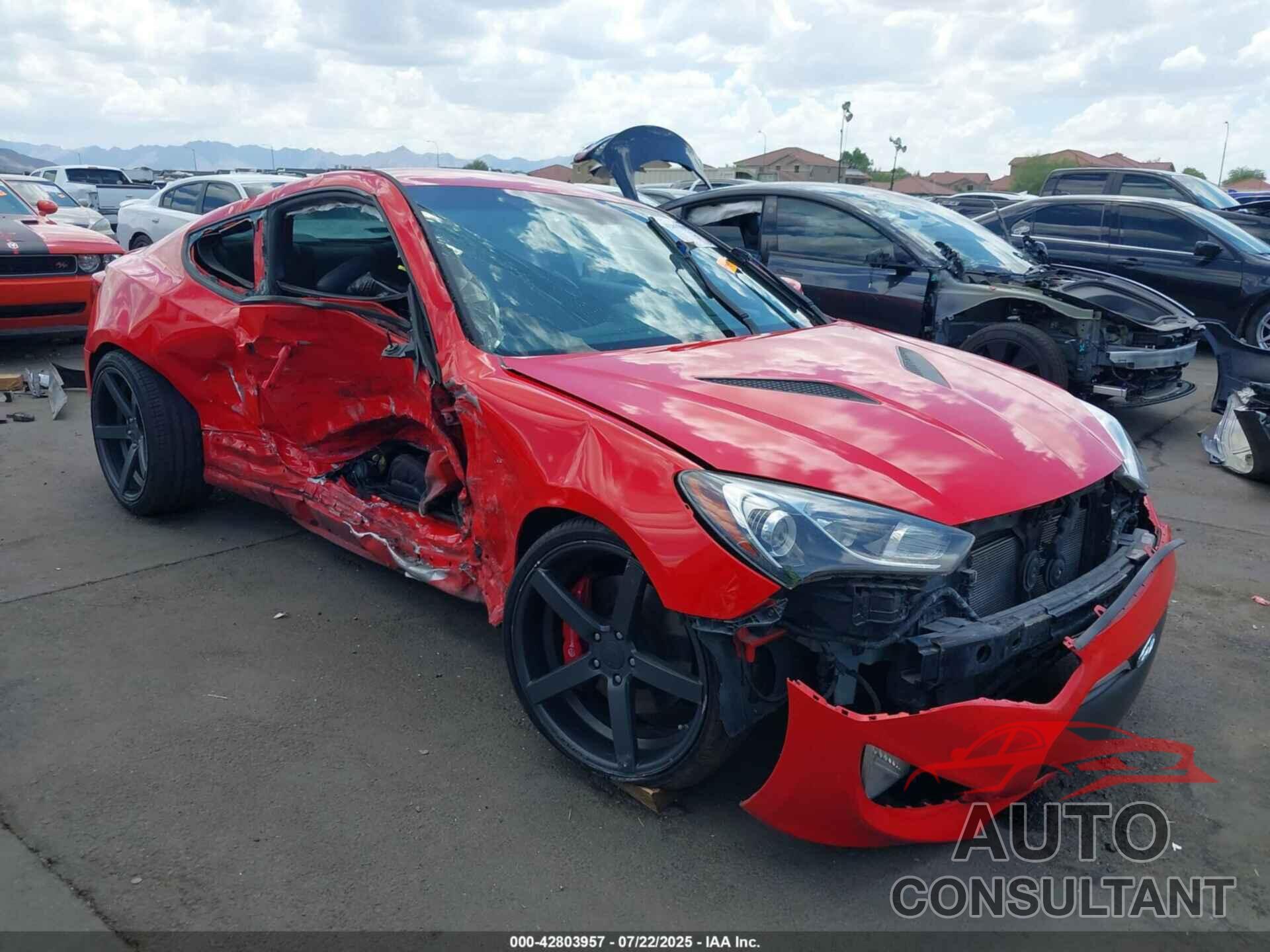 HYUNDAI GENESIS 2015 - KMHHU6KJ1FU130382