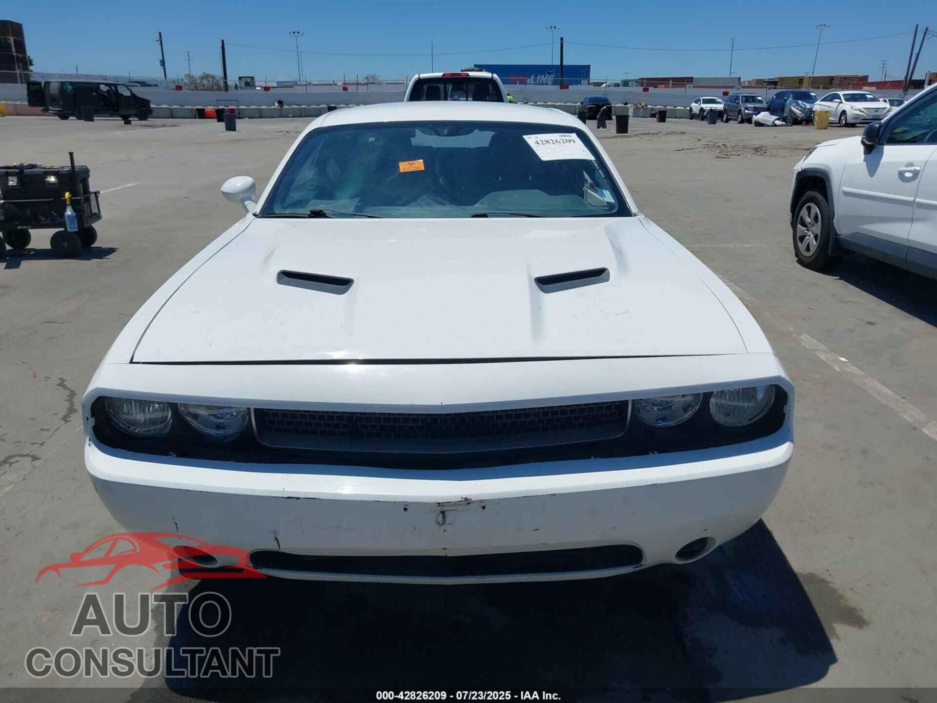 DODGE CHALLENGER 2013 - 2C3CDYAG8DH524109