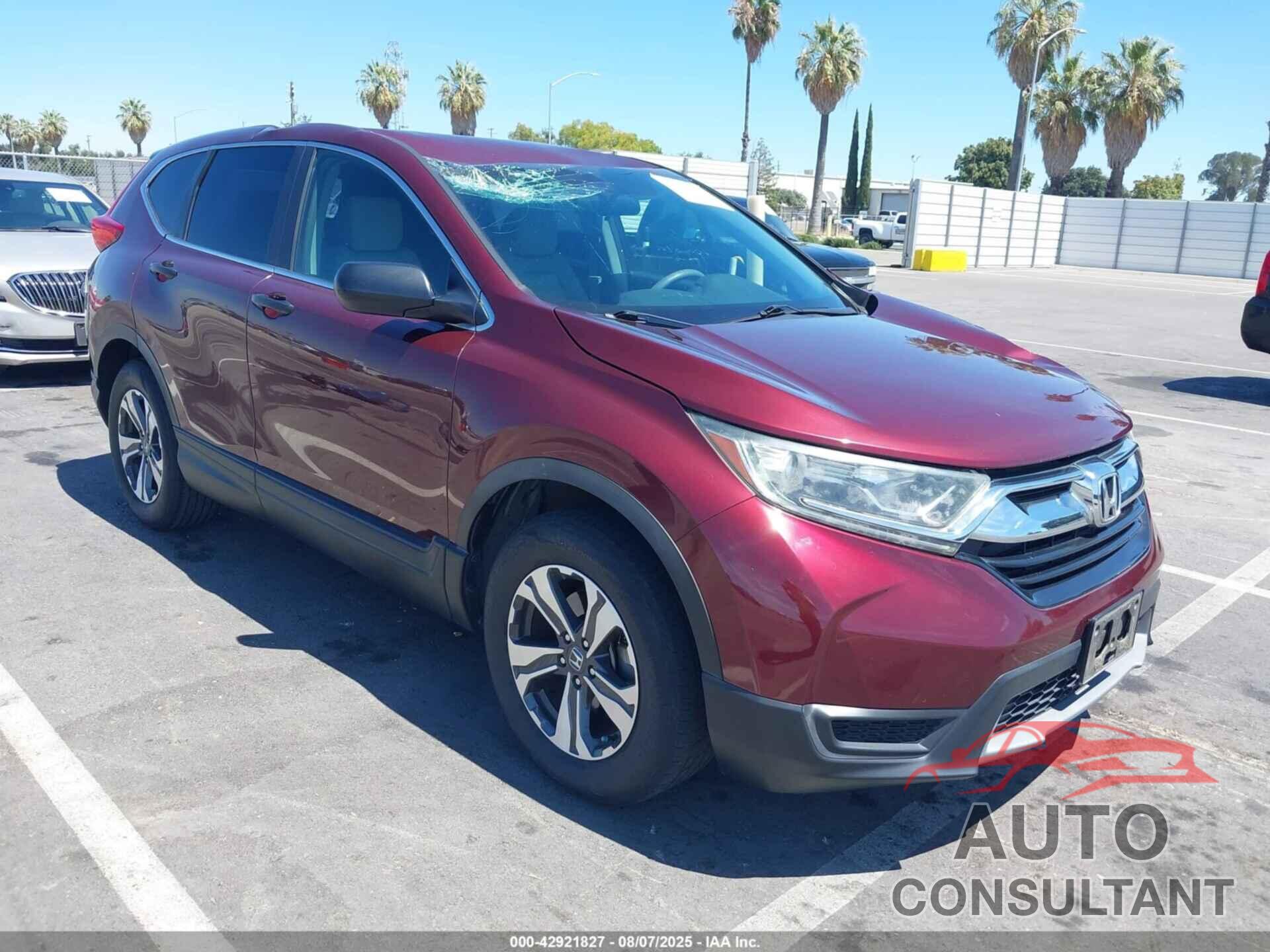 HONDA CR-V 2017 - 5J6RW5H39HL003310