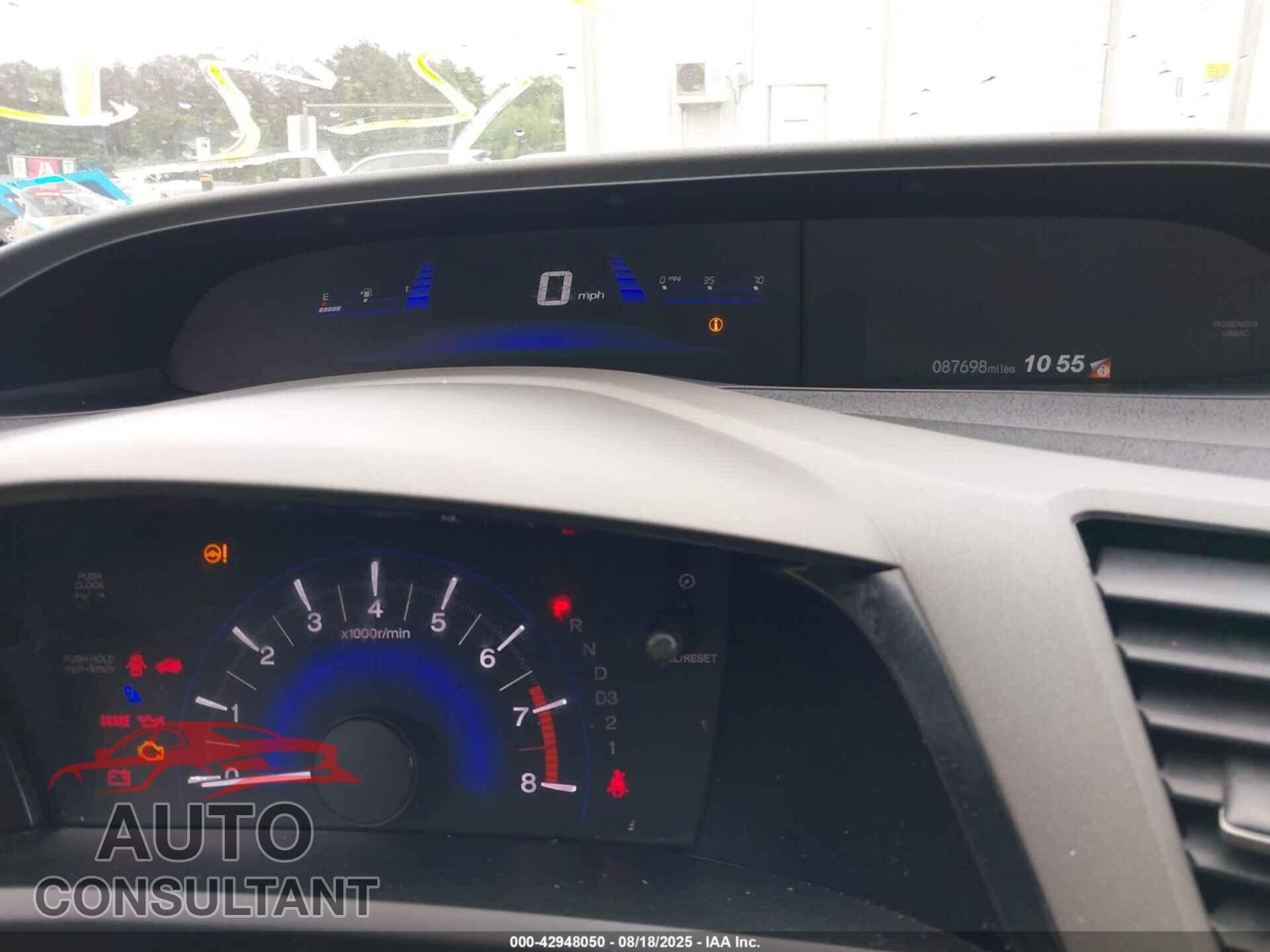 HONDA CIVIC 2012 - 2HGFB2F5XCH609150