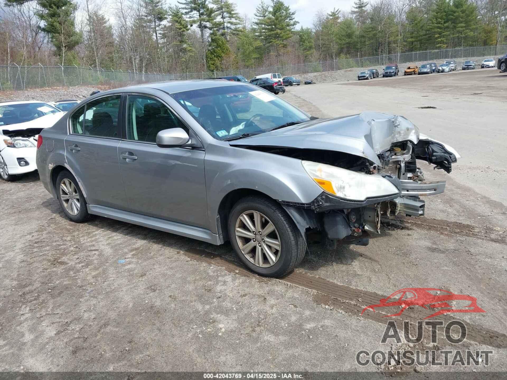 SUBARU LEGACY 2011 - 4S3BMBC69B3249892