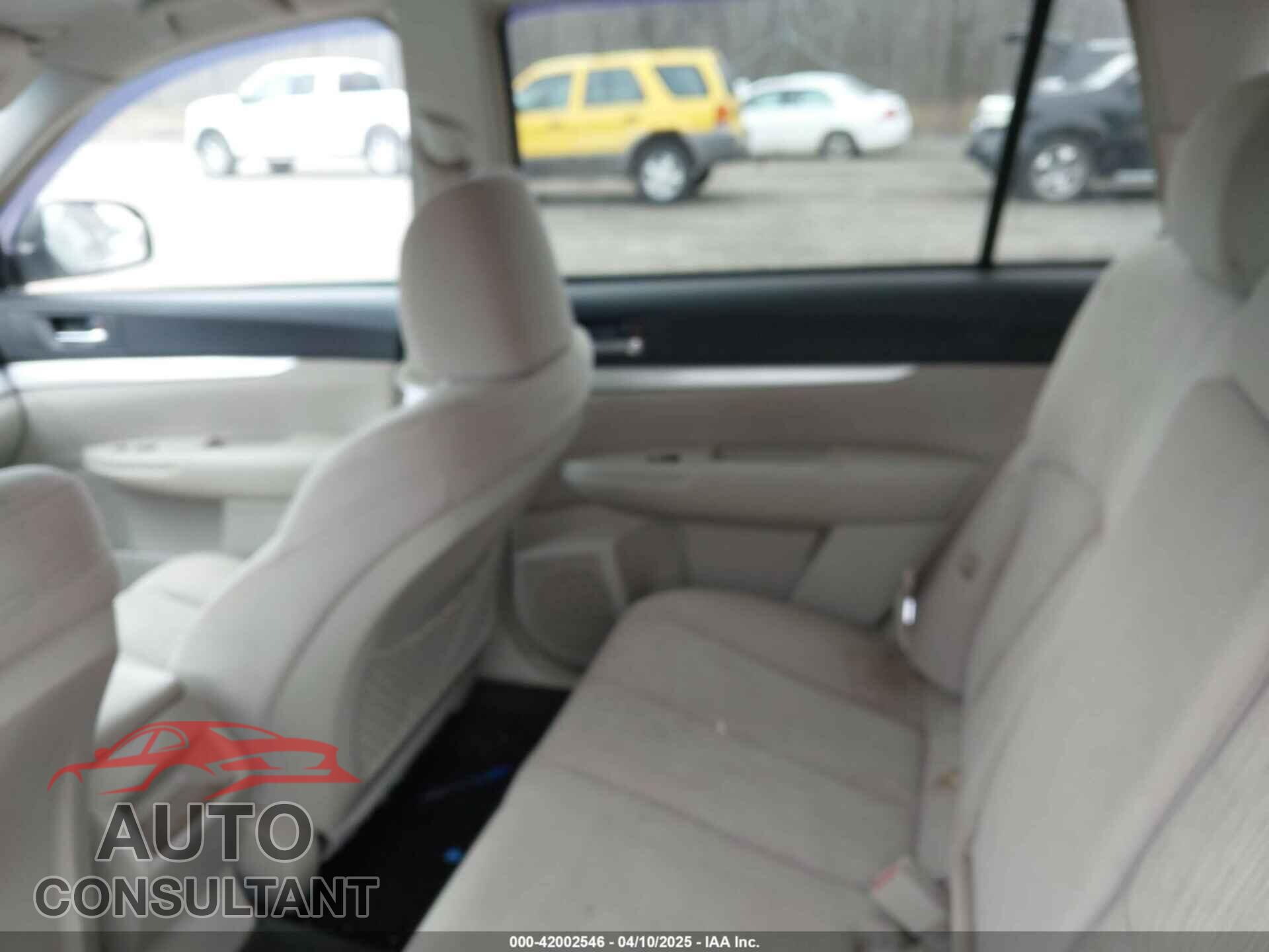 SUBARU OUTBACK 2013 - 4S4BRBCC3D3201889