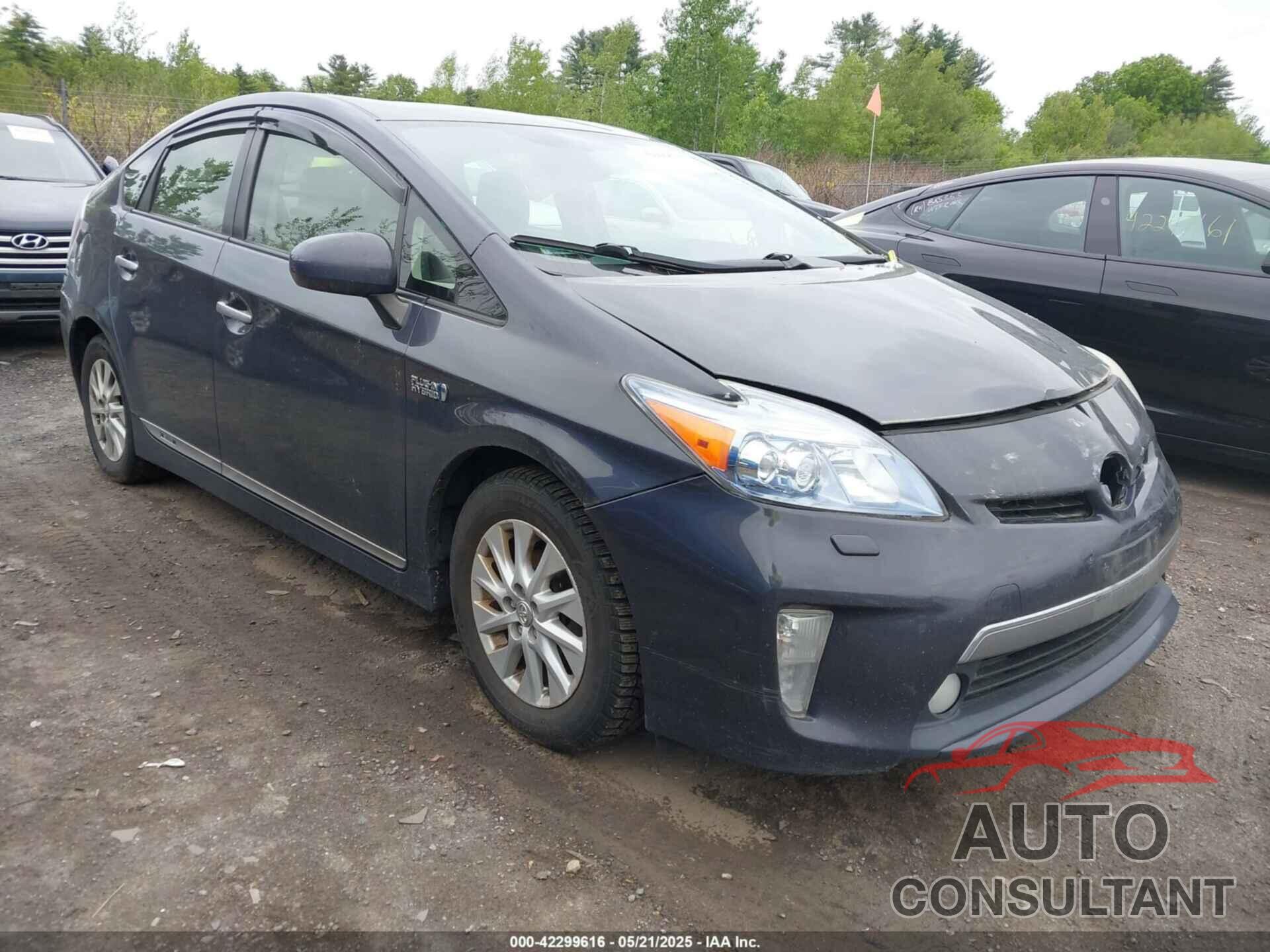 TOYOTA PRIUS PLUG-IN 2012 - JTDKN3DP3C3006946
