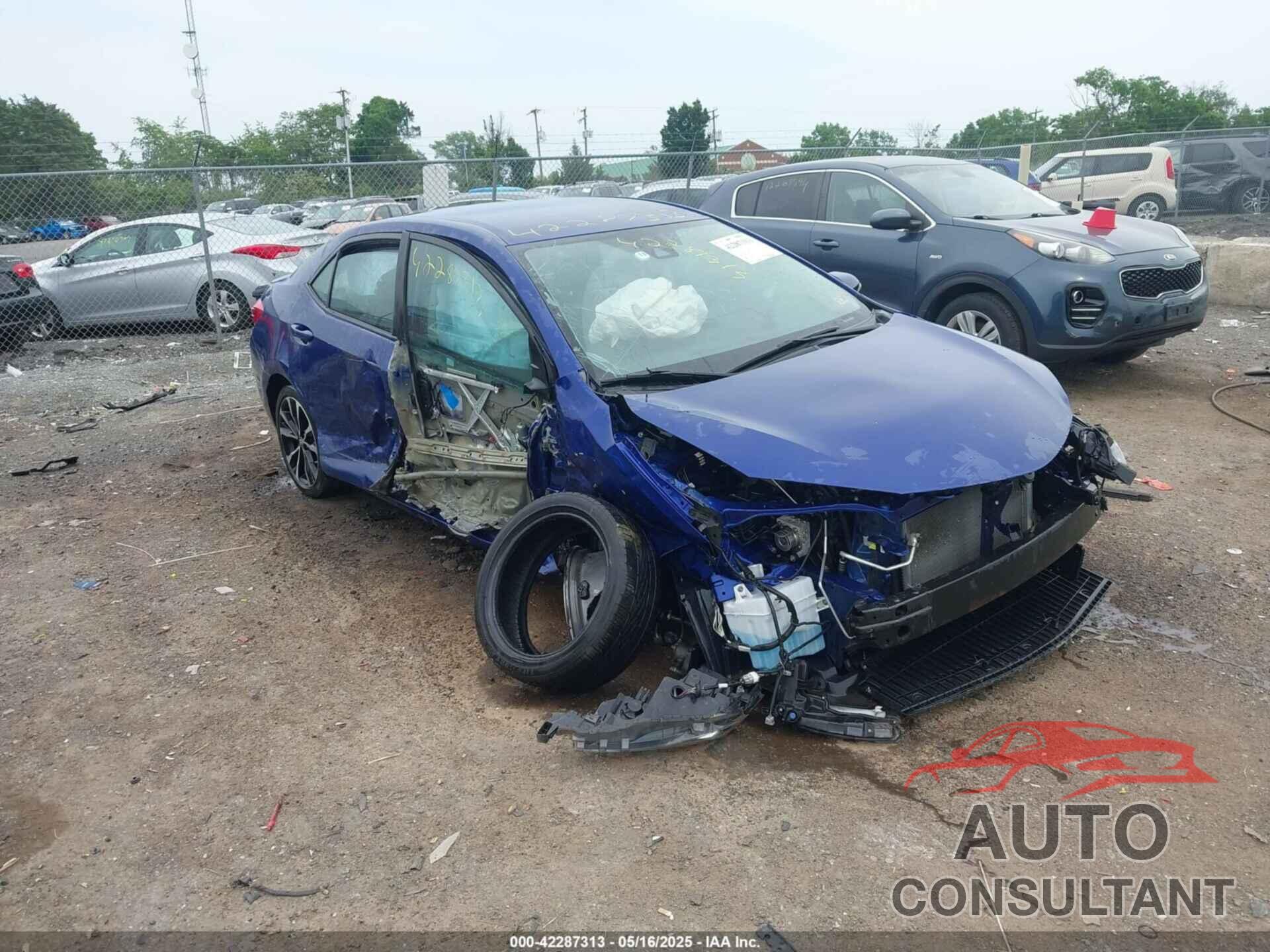 TOYOTA COROLLA 2019 - 2T1BURHE7KC139584