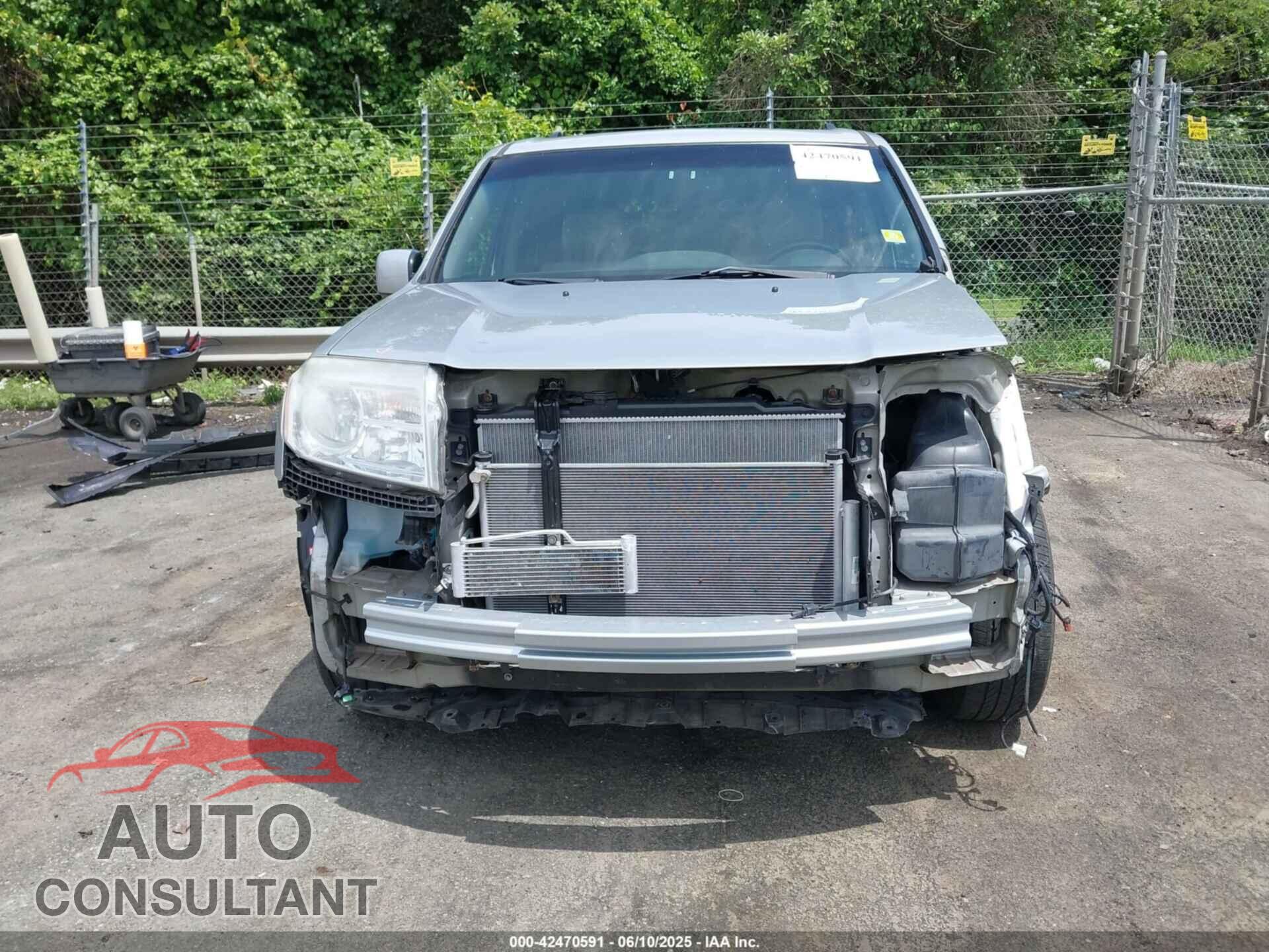 HONDA PILOT 2012 - 5FNYF4H57CB028070