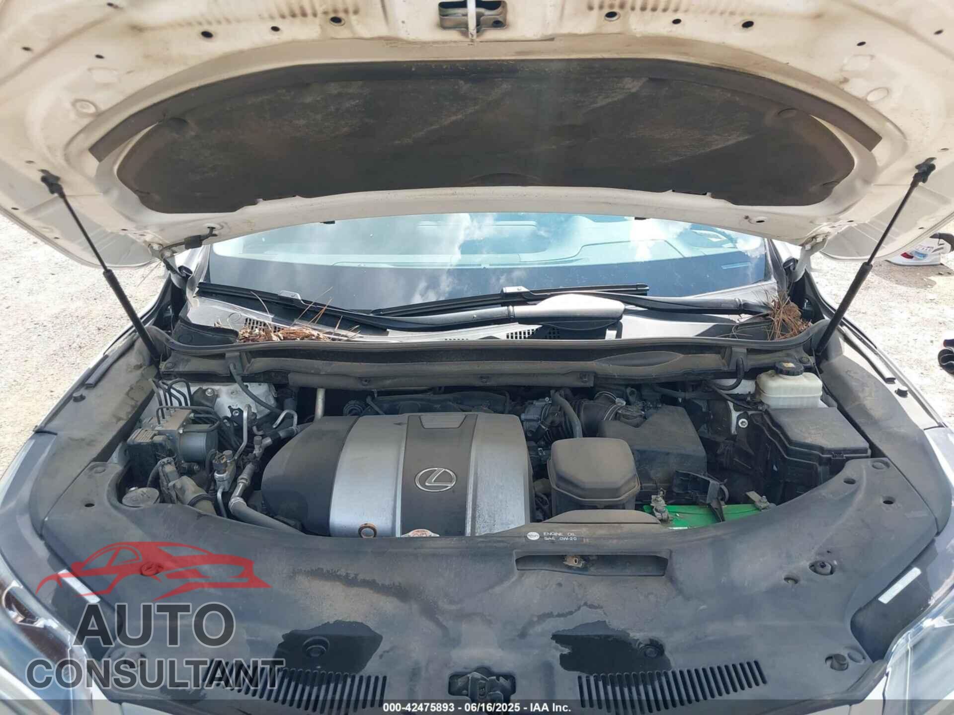 LEXUS RX 350 2017 - 2T2ZZMCA2HC080939