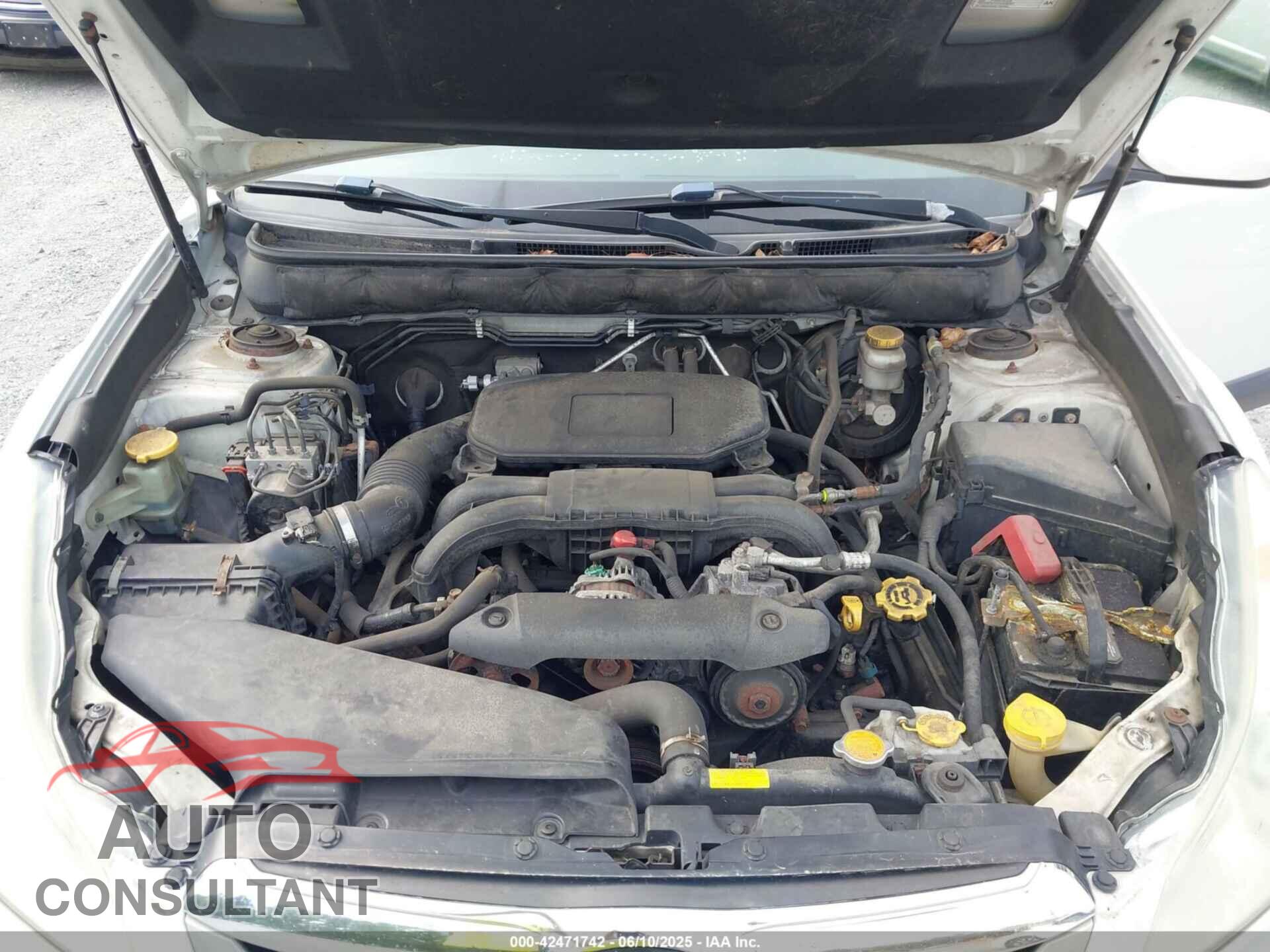 SUBARU OUTBACK 2012 - 4S4BRBGC3C3207782