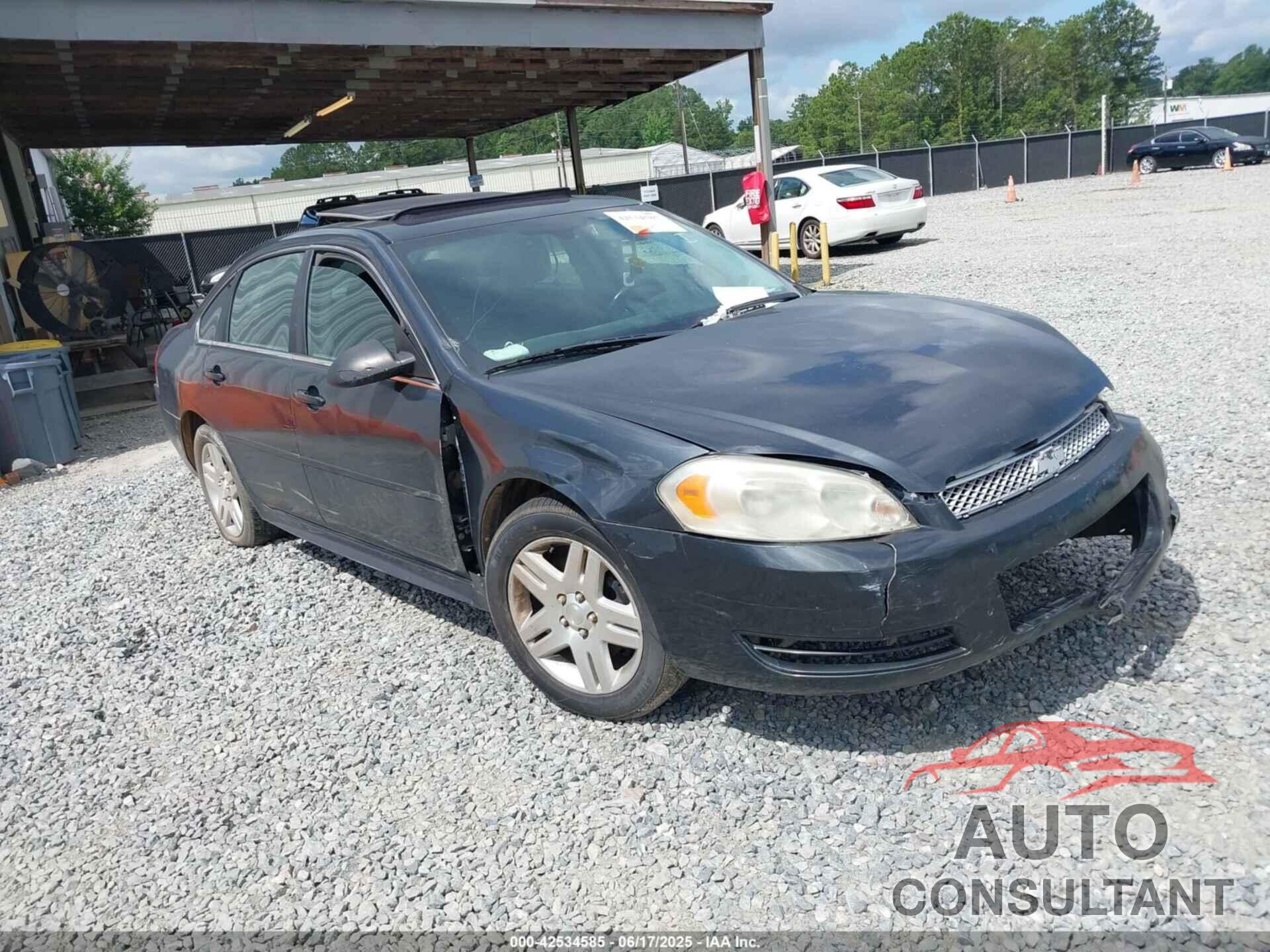CHEVROLET IMPALA 2012 - 2G1WG5E32C1289423