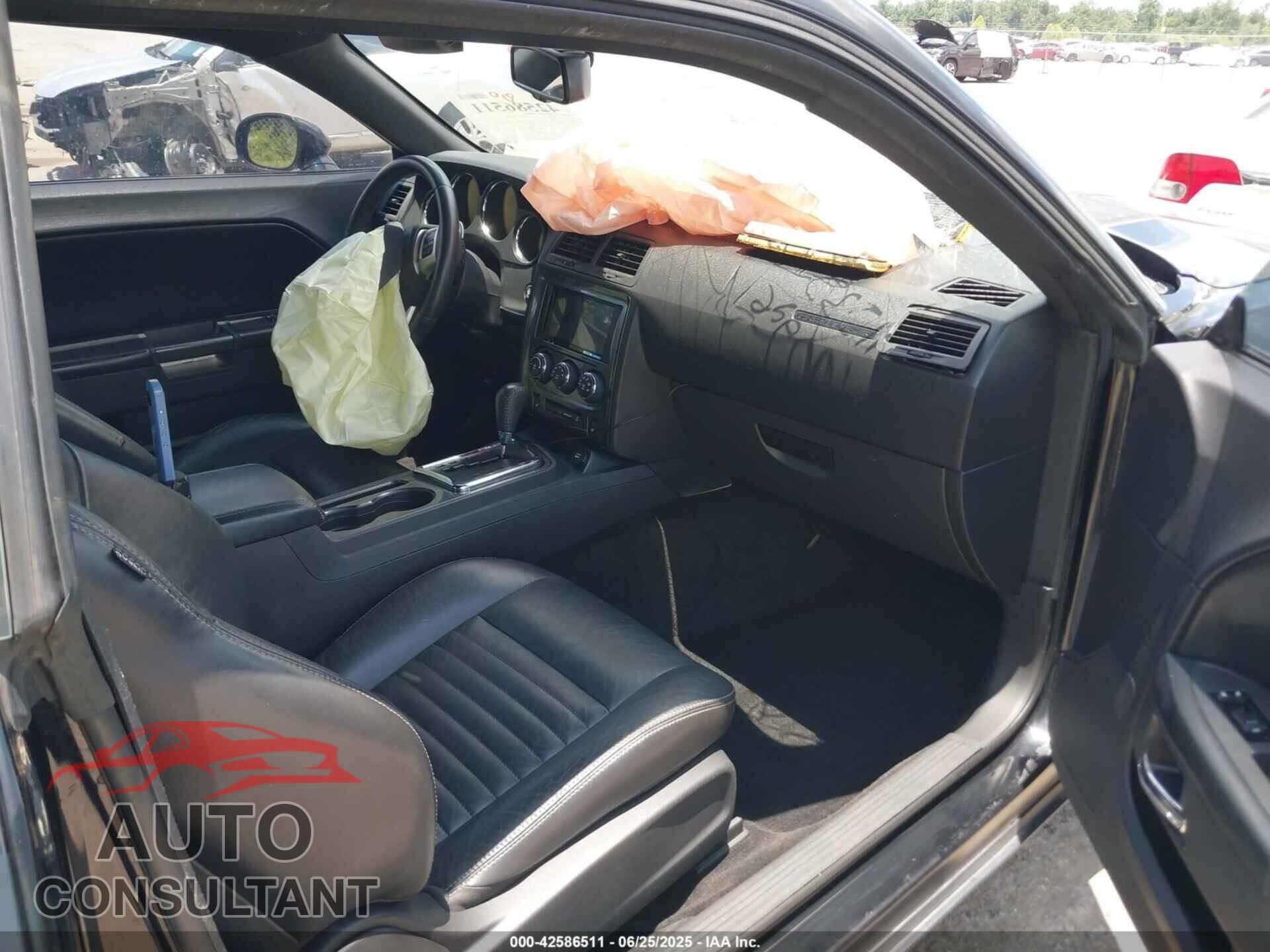 DODGE CHALLENGER 2013 - 2C3CDYAG8DH511232