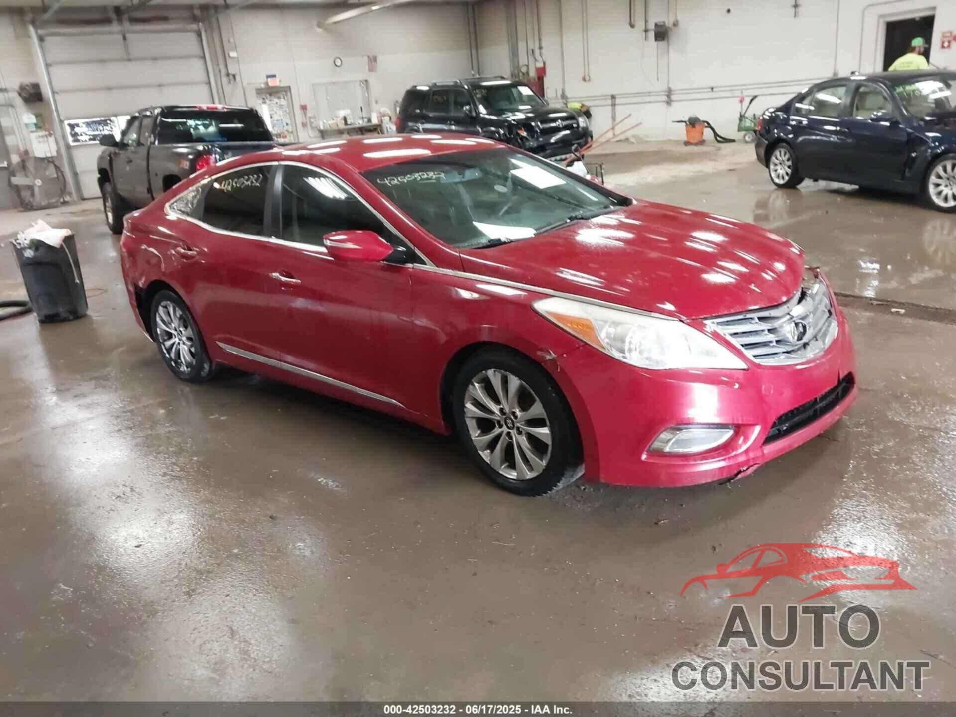 HYUNDAI AZERA 2012 - KMHFG4JG7CA183643