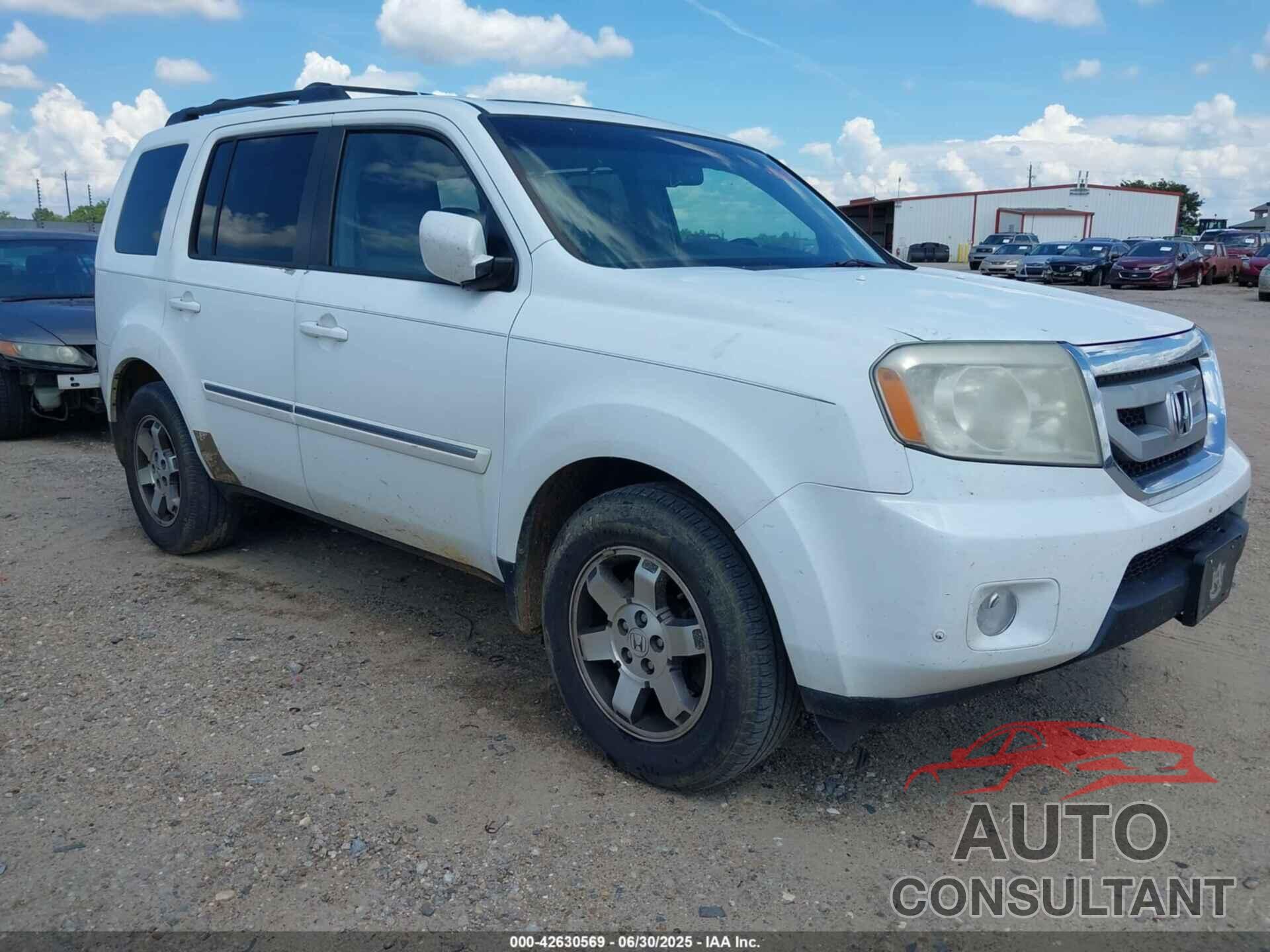 HONDA PILOT 2009 - 5FNYF38999B014290