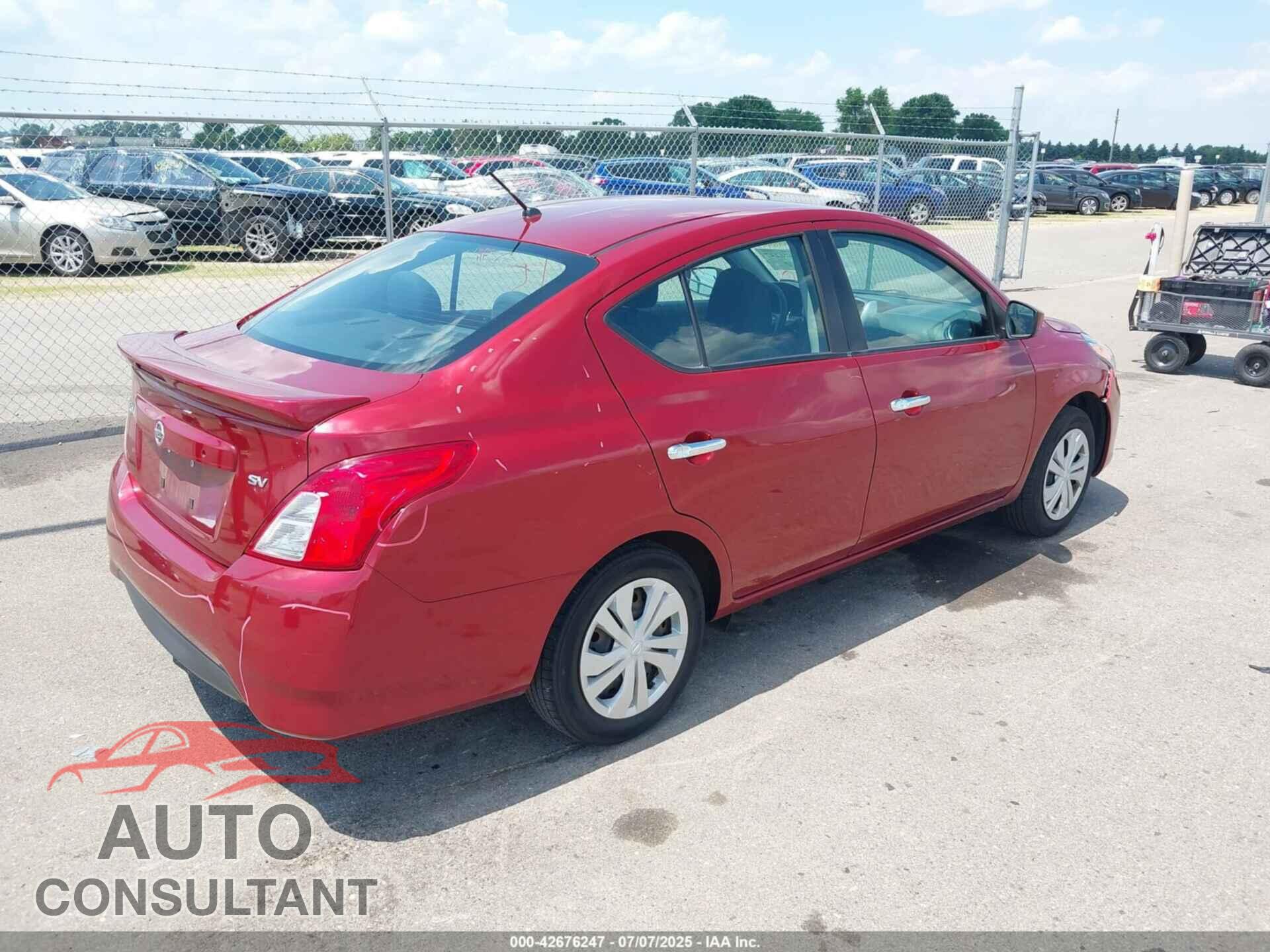NISSAN VERSA 2019 - 3N1CN7AP3KL826319