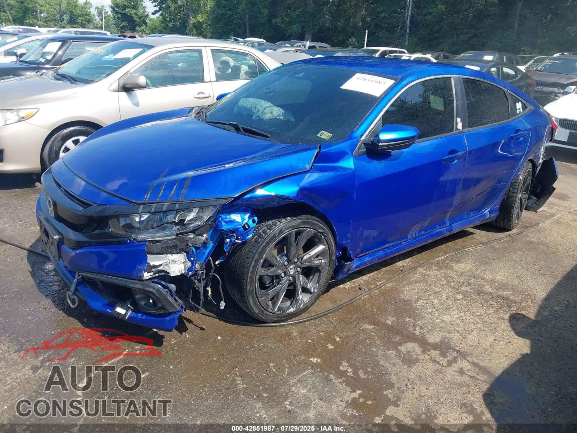 HONDA CIVIC 2019 - 2HGFC2F80KH503960