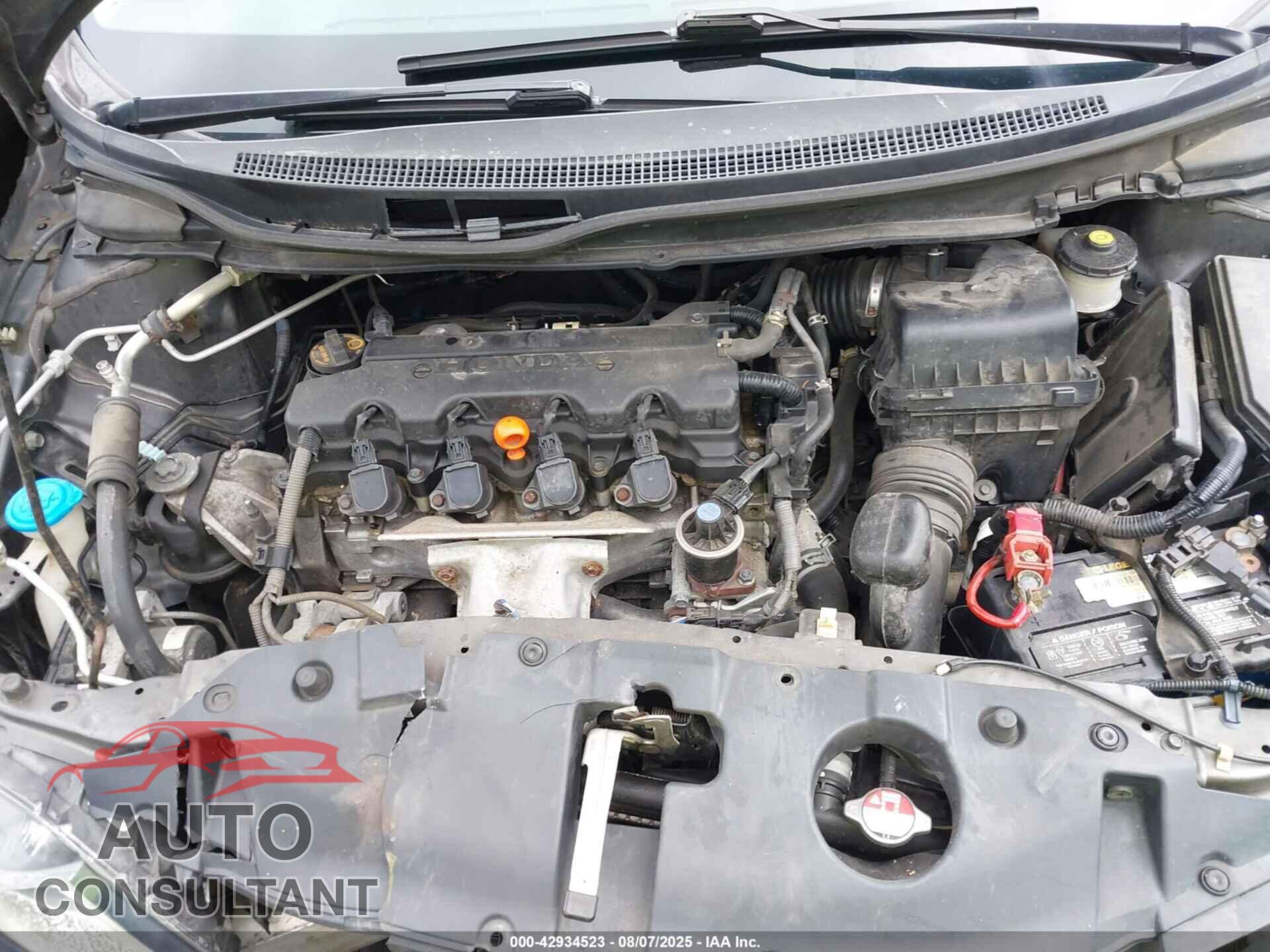 HONDA CIVIC 2013 - 19XFB2F55DE292776