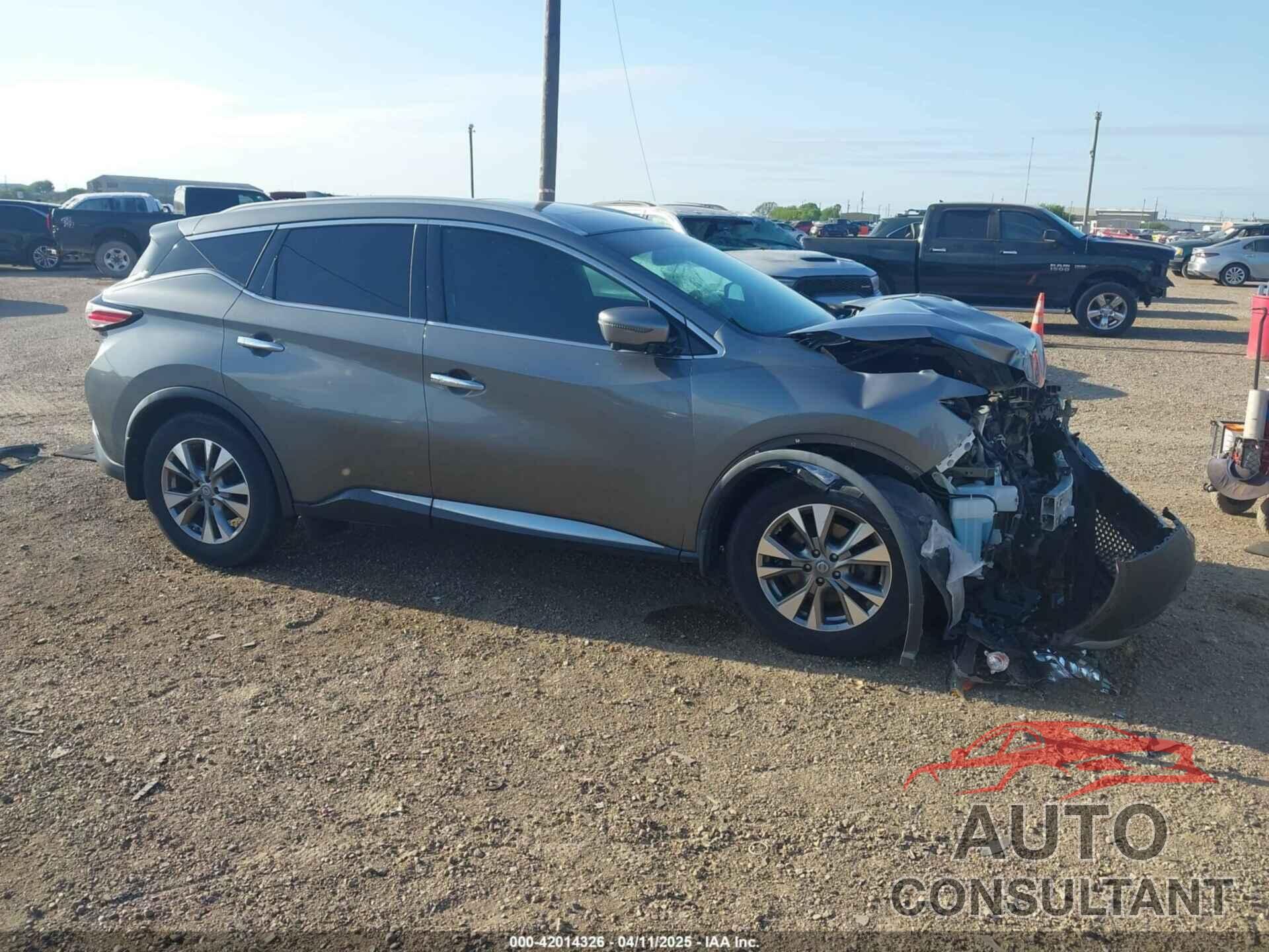 NISSAN MURANO 2018 - 5N1AZ2MG4JN184906