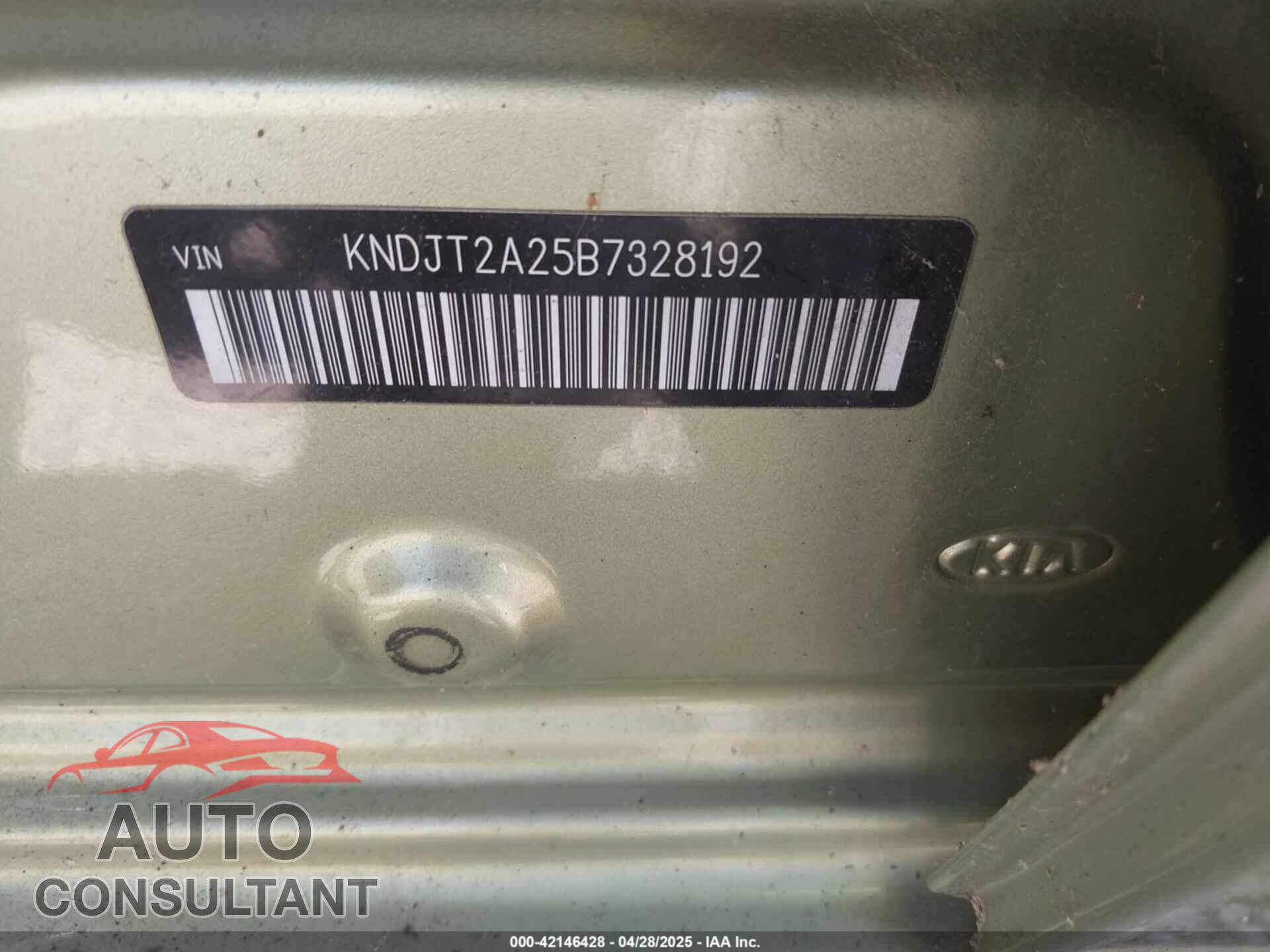 KIA SOUL 2011 - KNDJT2A25B7328192